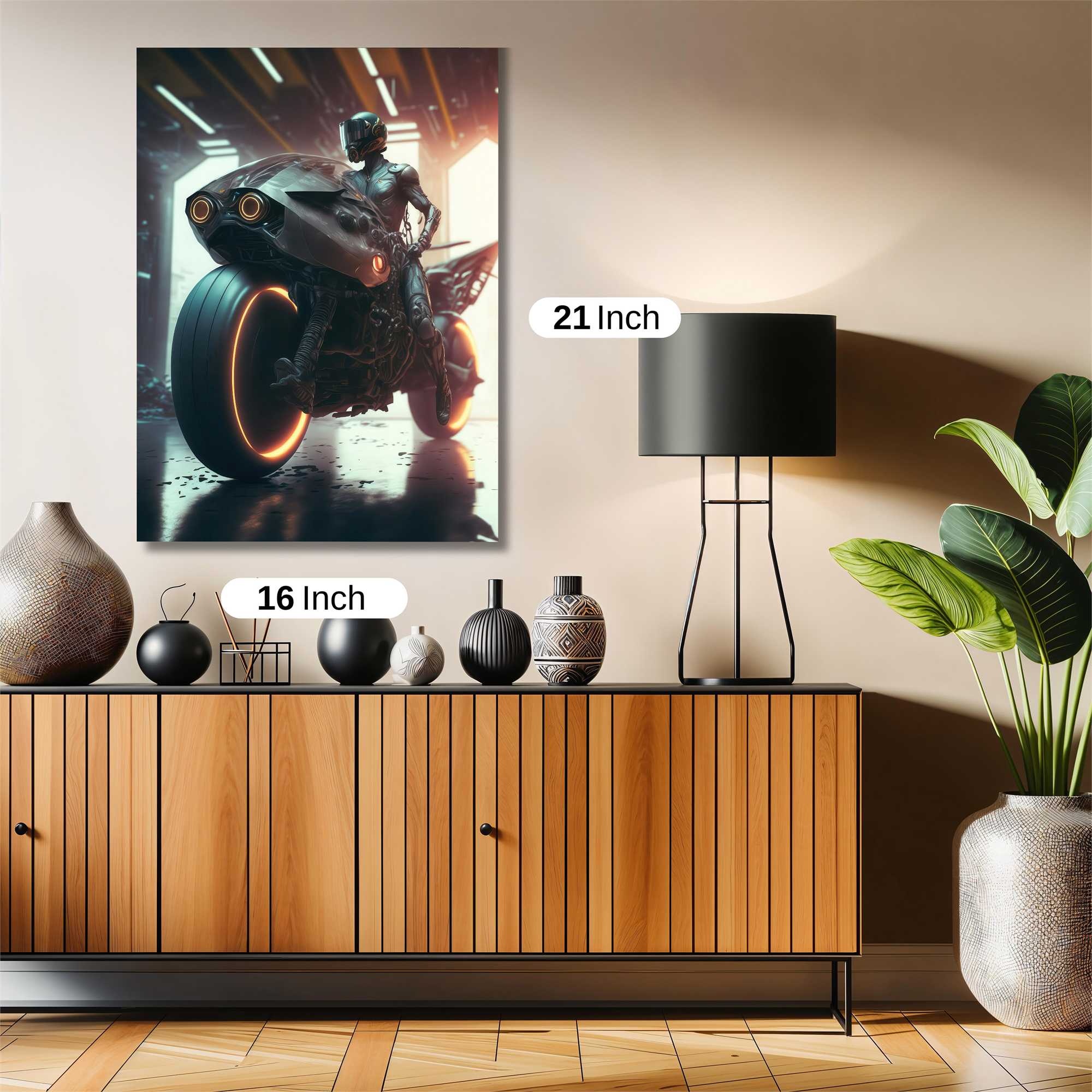 Cyber Rebel Safe Wall Magnetic / M