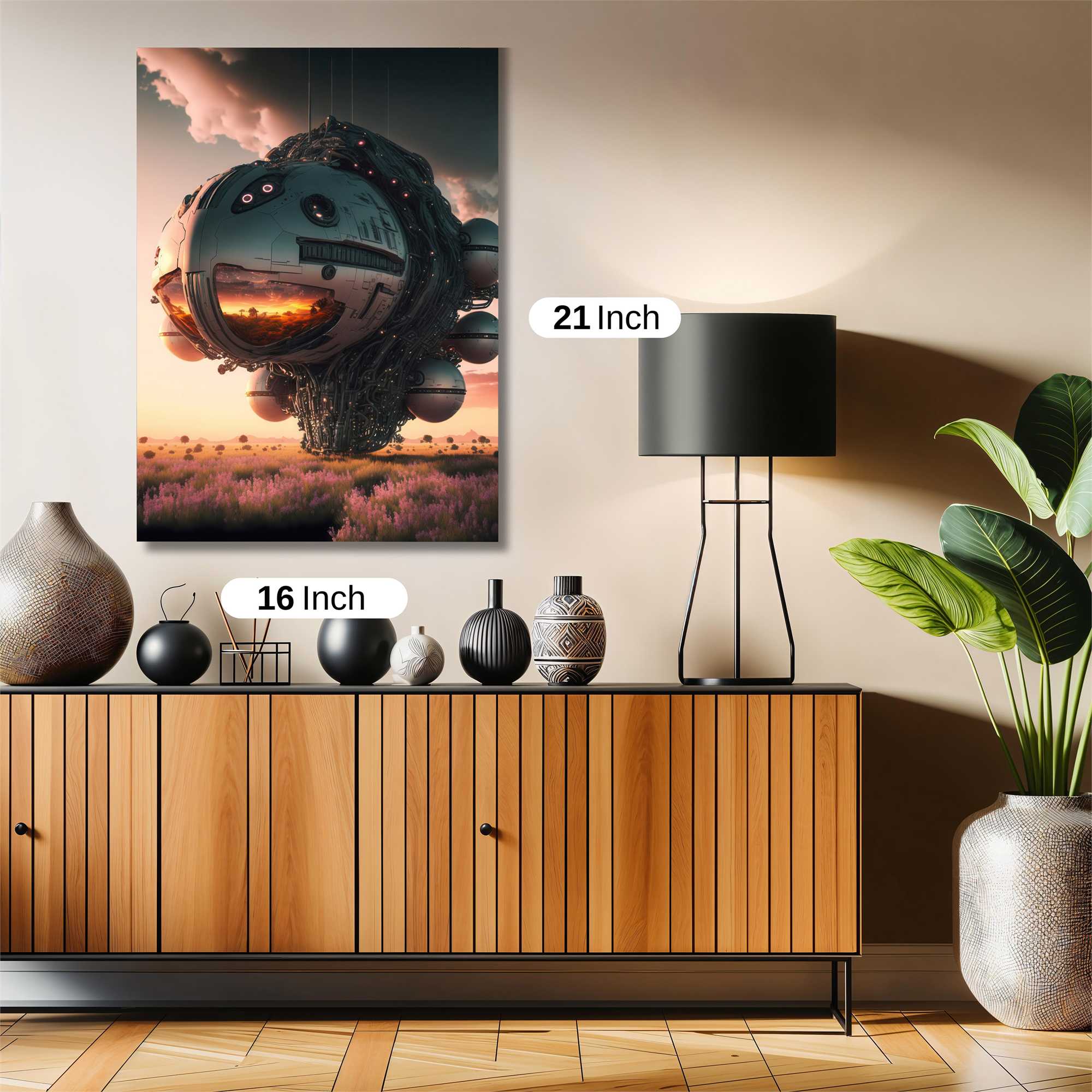 Sunset Sentinel Safe Wall Magnetic / M