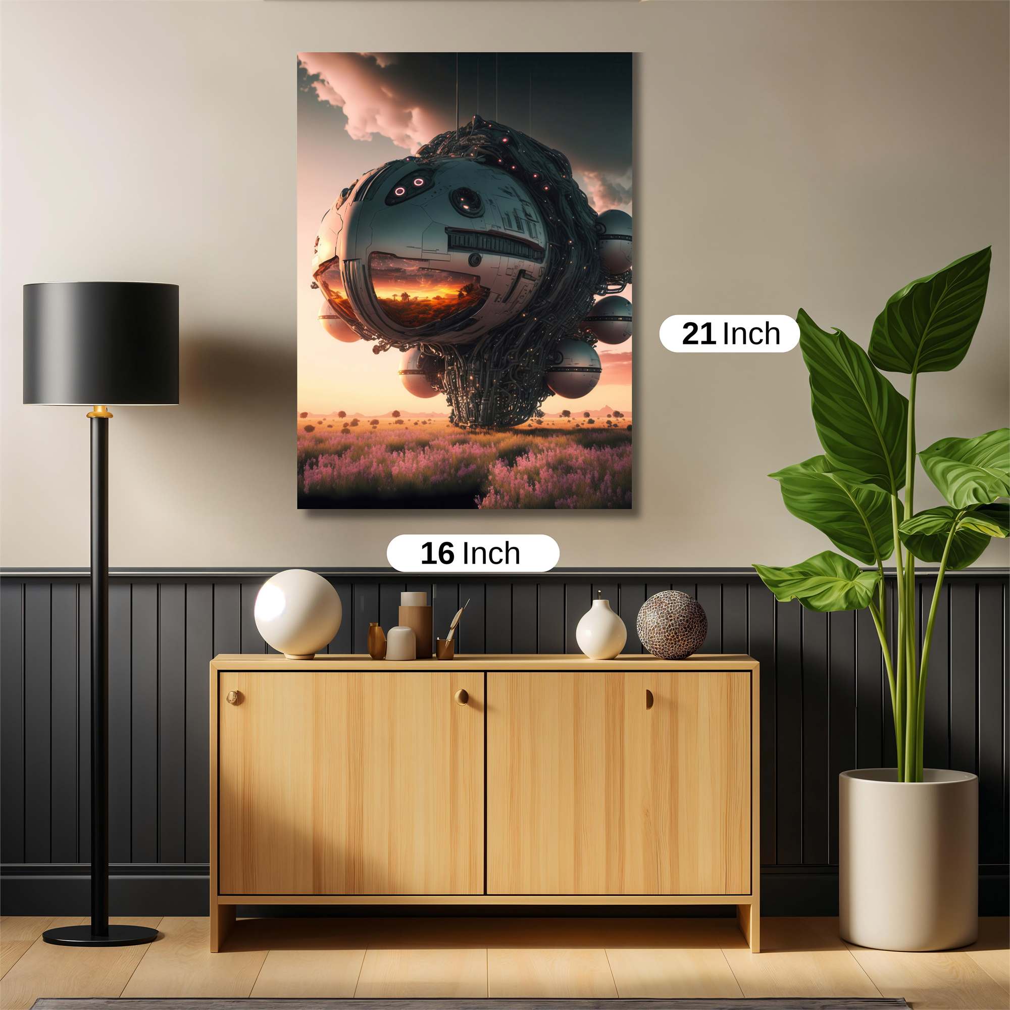 Sunset Sentinel Safe Wall Magnetic / M