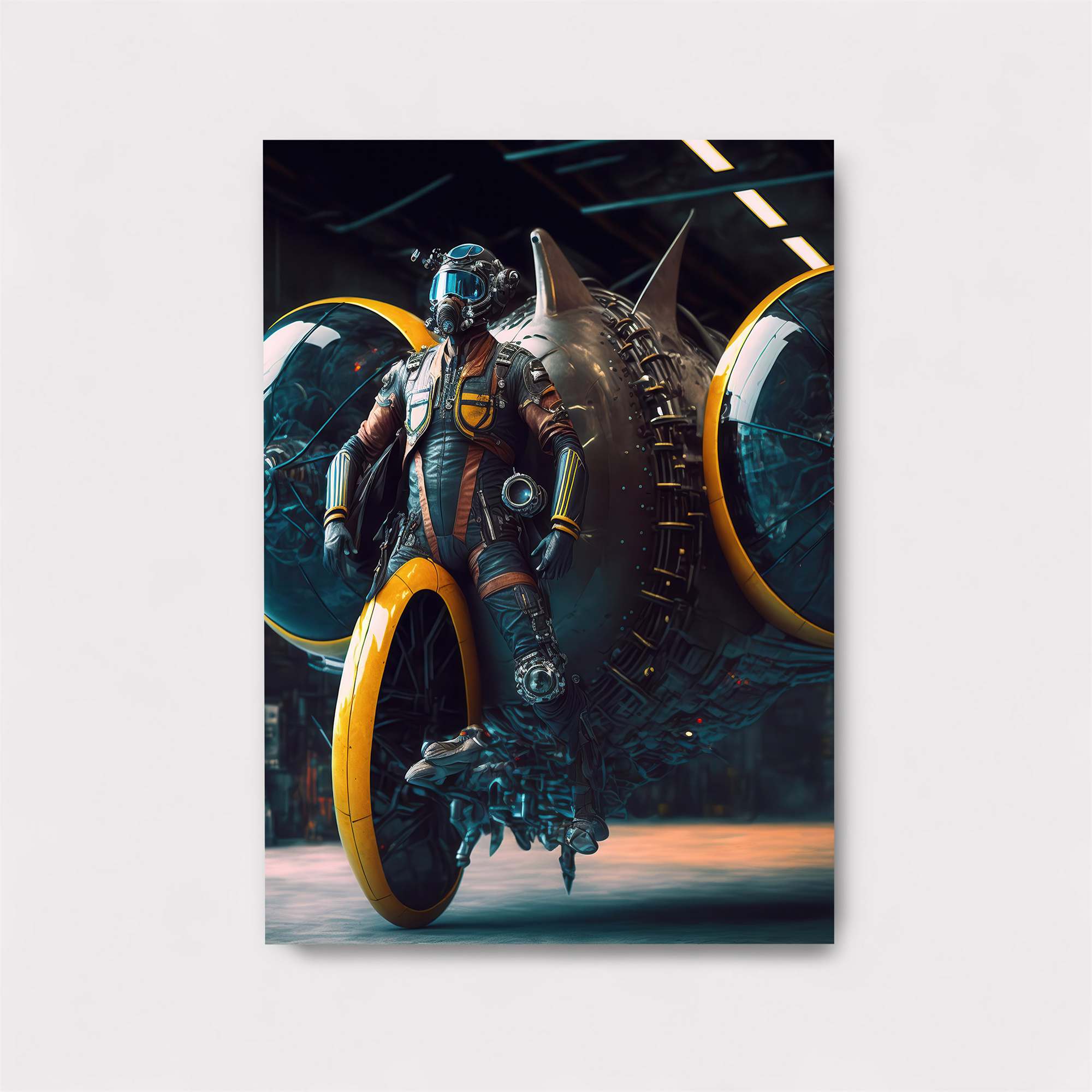 Rocket Rebel Safe Wall Magnetic / M