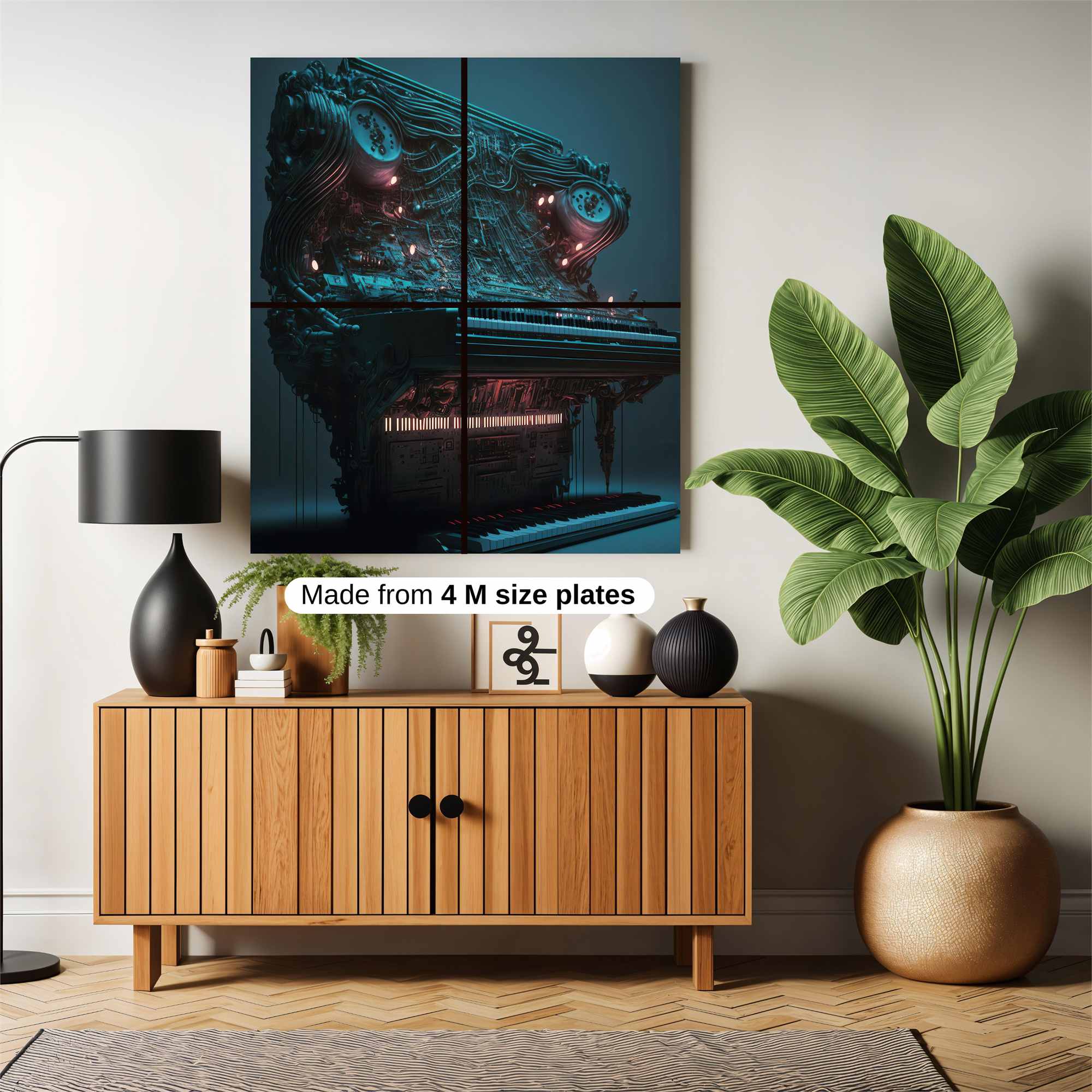 CyberPiano Safe Wall Magnetic / M