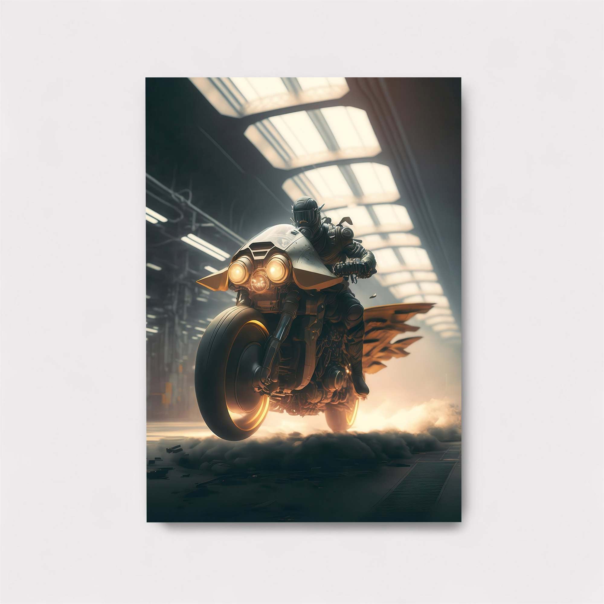 Futuristic Fury Safe Wall Magnetic / M