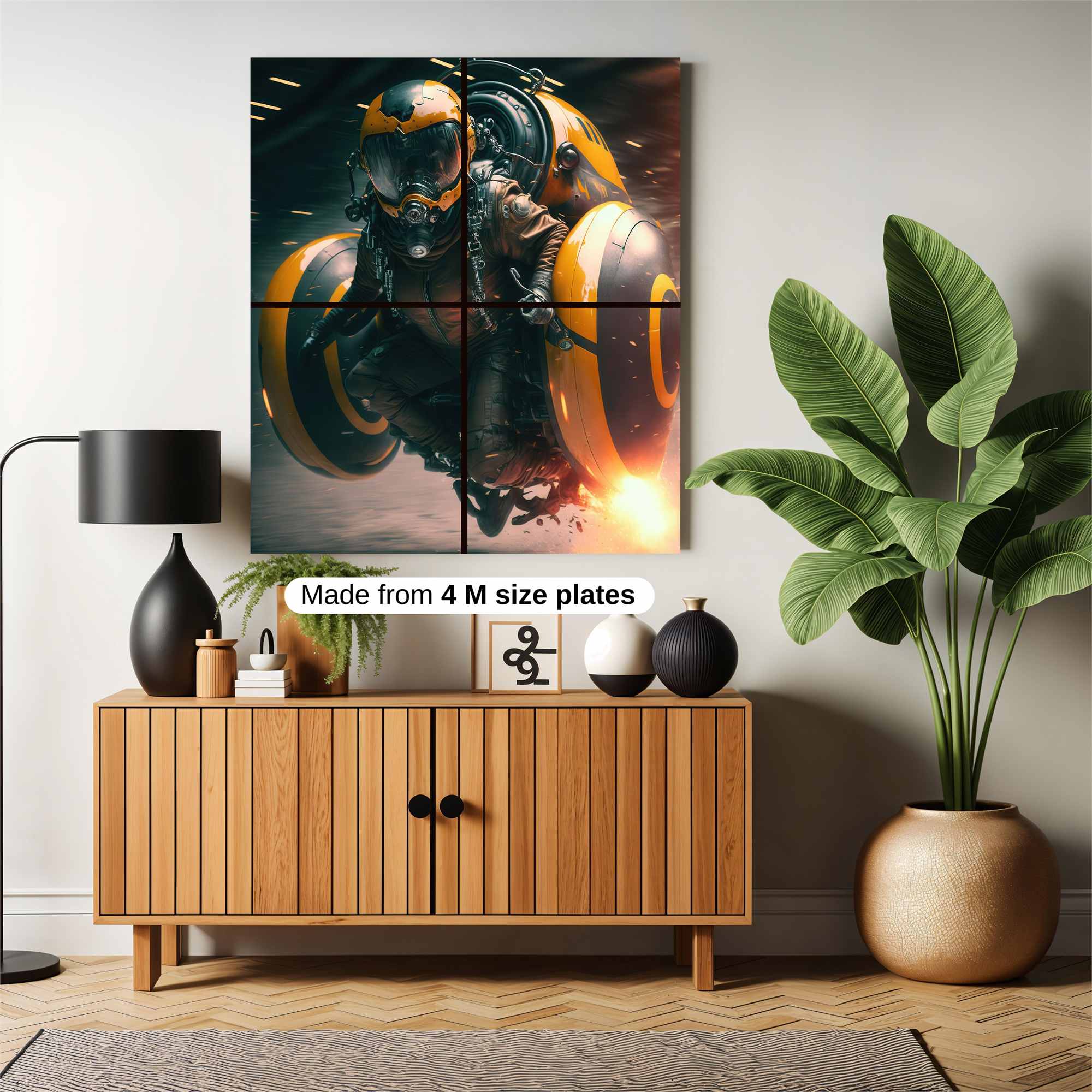 Rocket Riot Safe Wall Magnetic / M