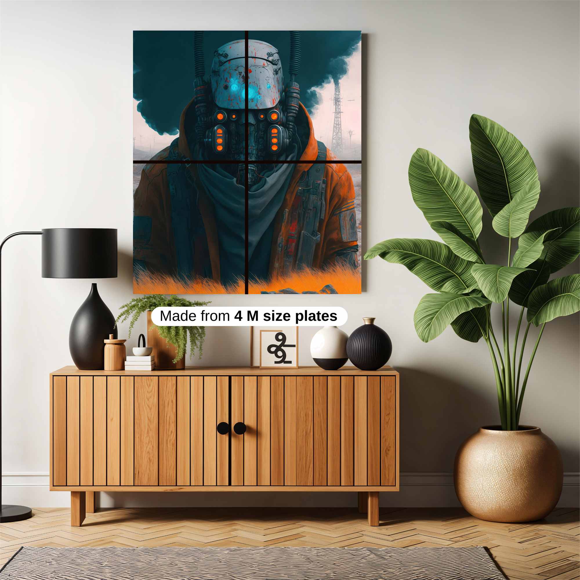 Wasteland Warrior Safe Wall Magnetic / M