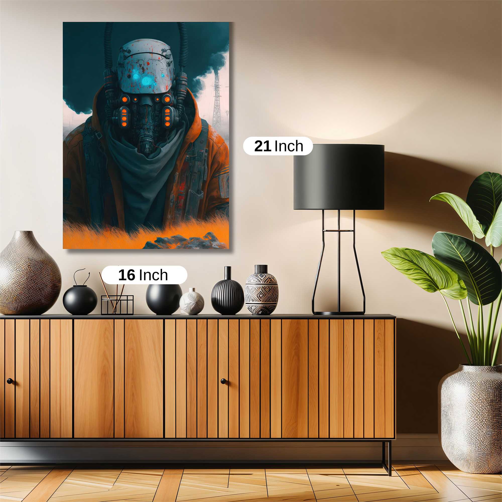 Wasteland Warrior Safe Wall Magnetic / M