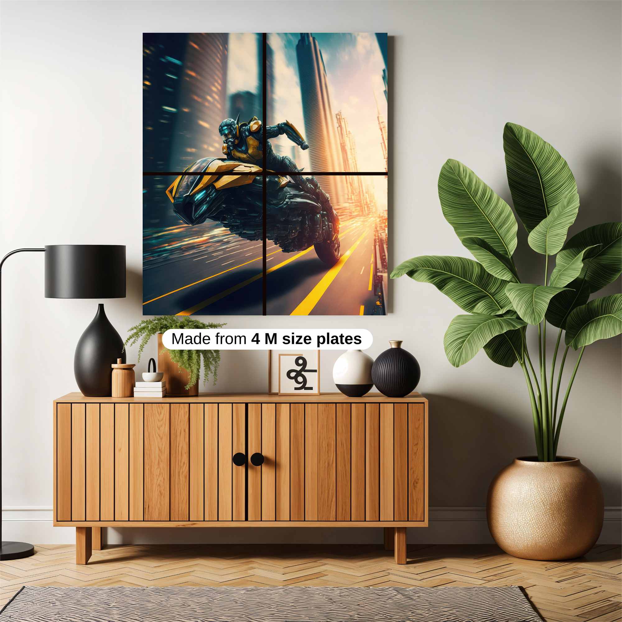 Bumblebee Blaze Safe Wall Magnetic / M
