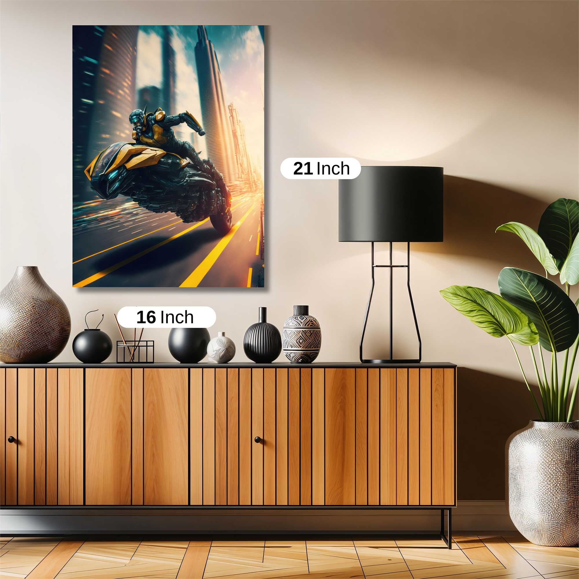 Bumblebee Blaze Safe Wall Magnetic / M