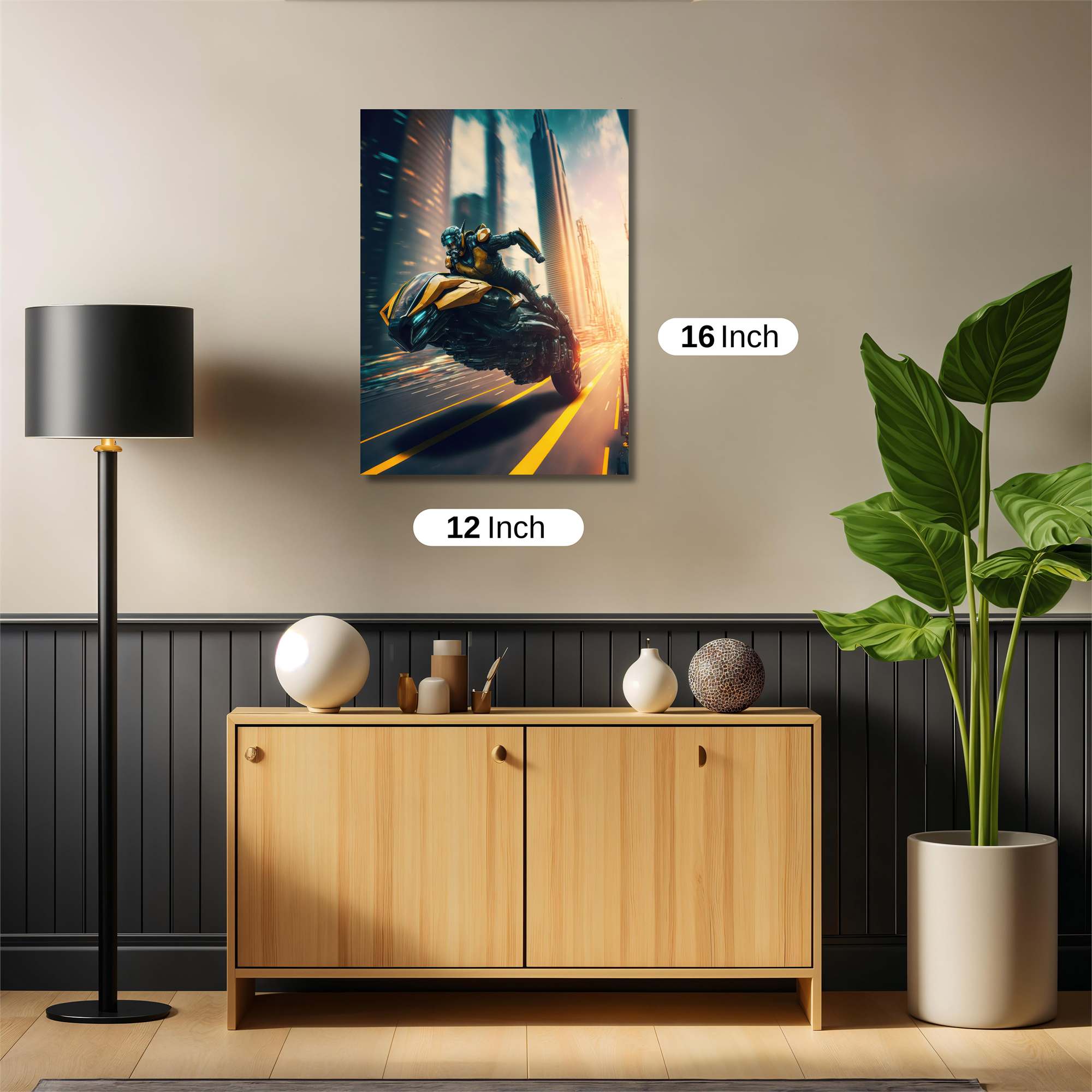 Bumblebee Blaze Safe Wall Magnetic / M