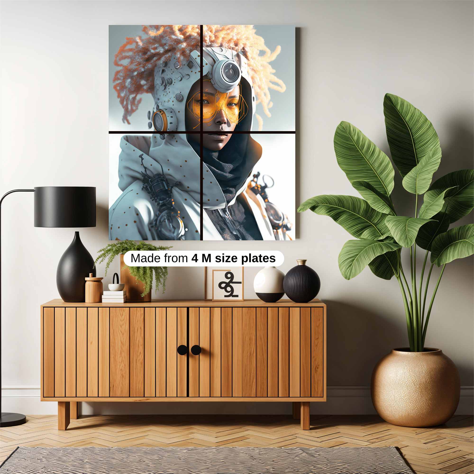 Cyber Nomad Safe Wall Magnetic / M