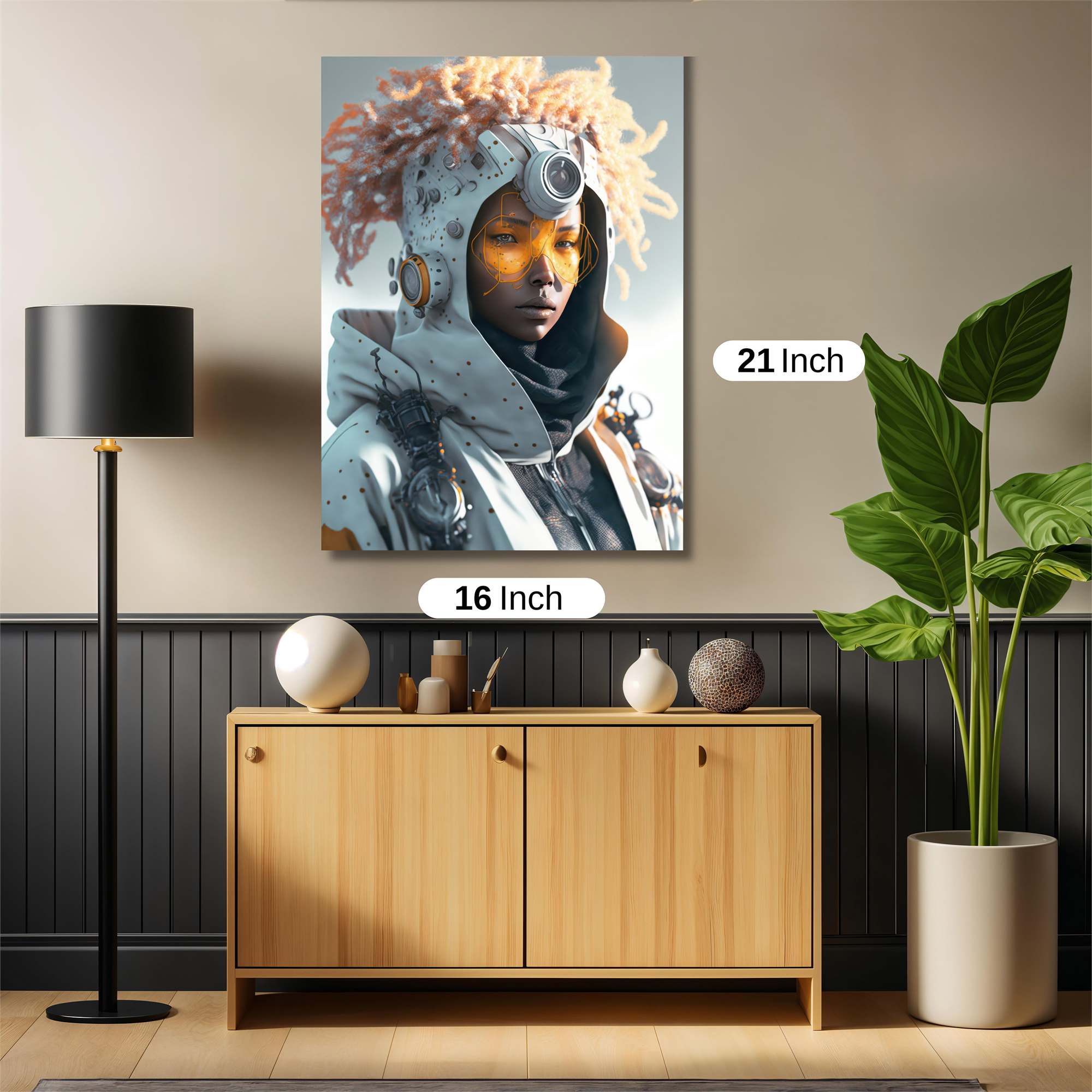 Cyber Nomad Safe Wall Magnetic / M