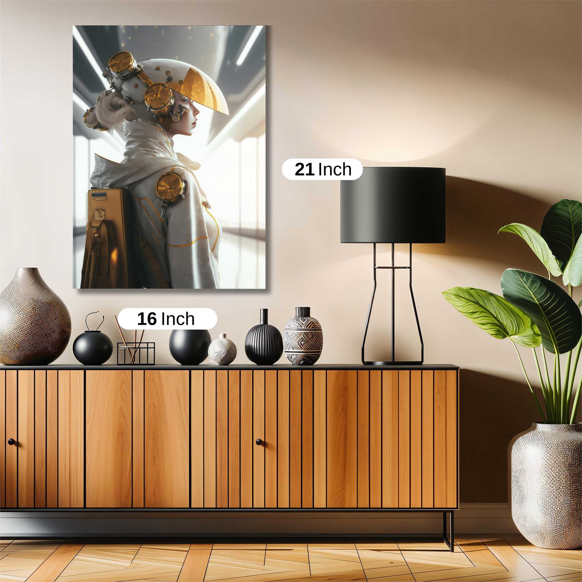 Astronaut Elegance Safe Wall Magnetic / M