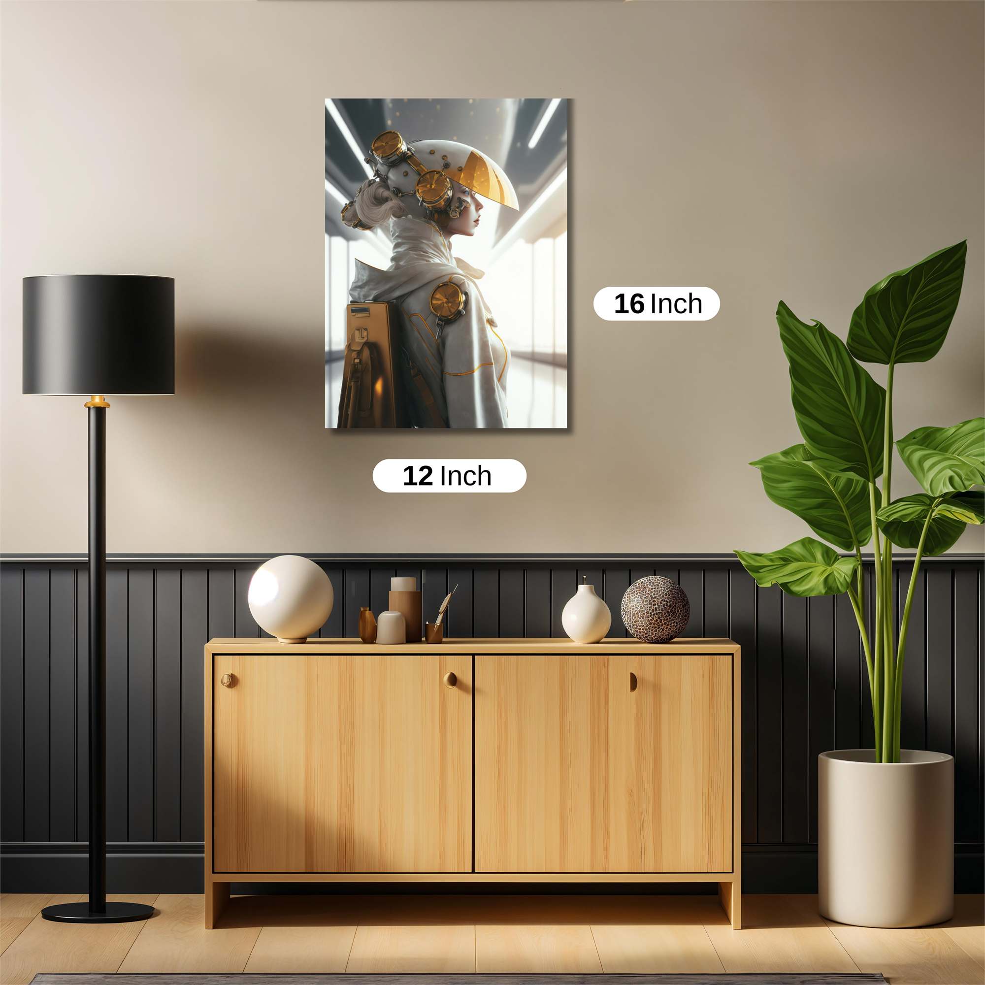 Astronaut Elegance Safe Wall Magnetic / M