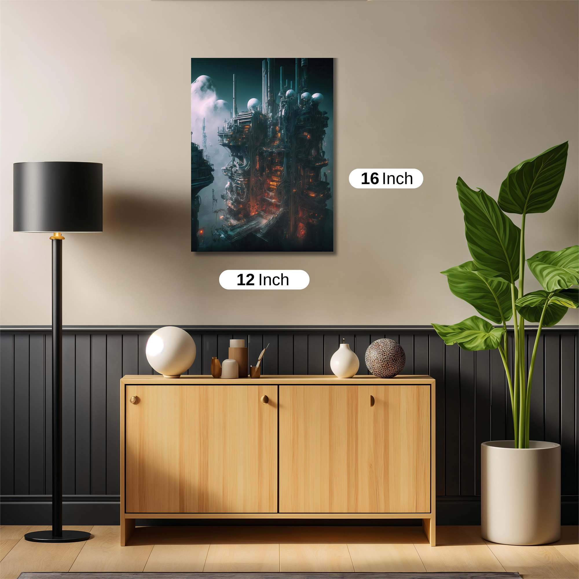 Cybernetic Gloom Safe Wall Magnetic / M