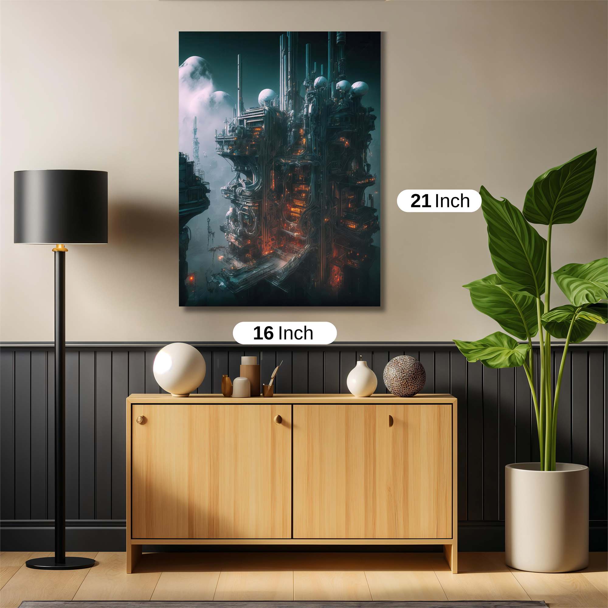 Cybernetic Gloom Safe Wall Magnetic / M
