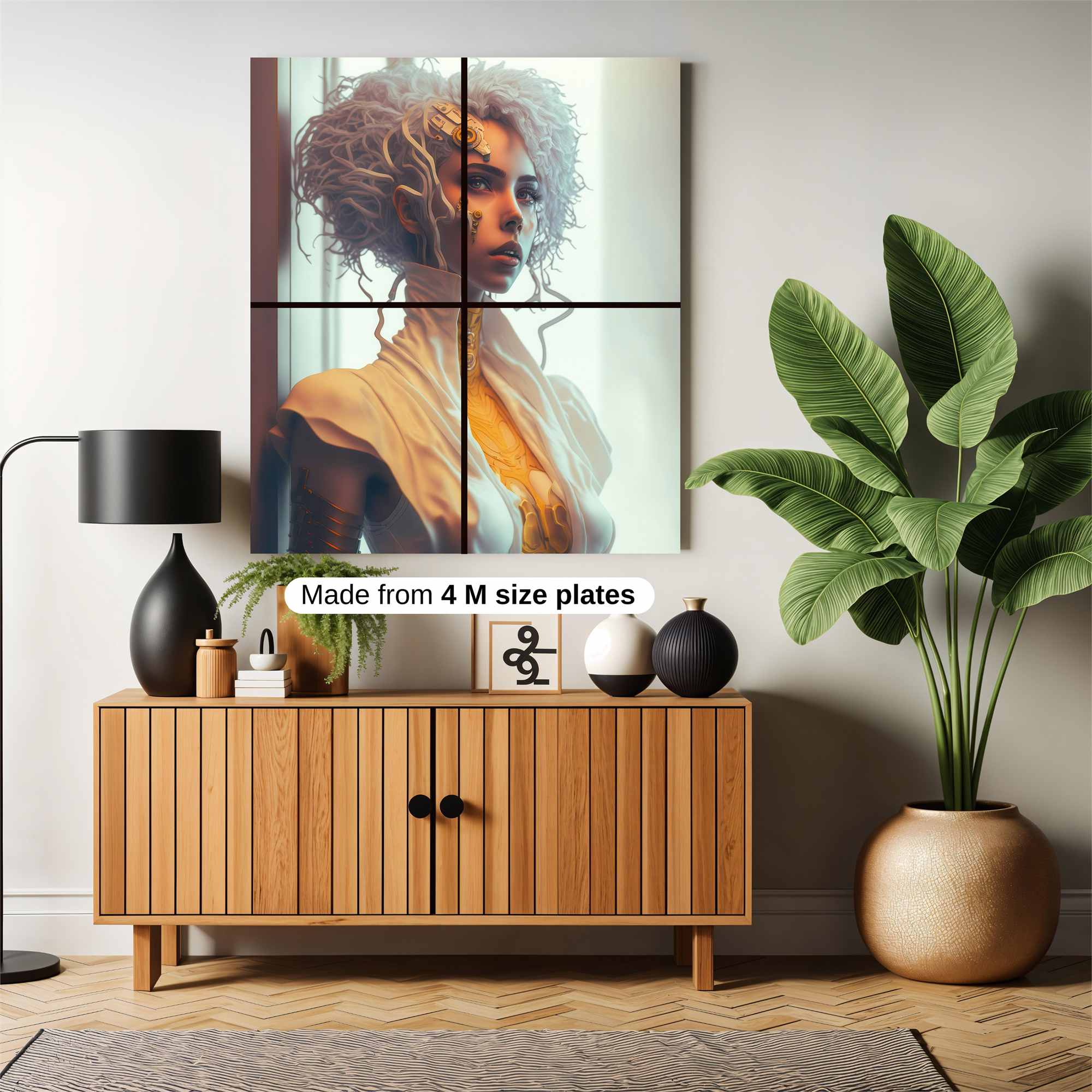 Cyber Enigma Safe Wall Magnetic / M