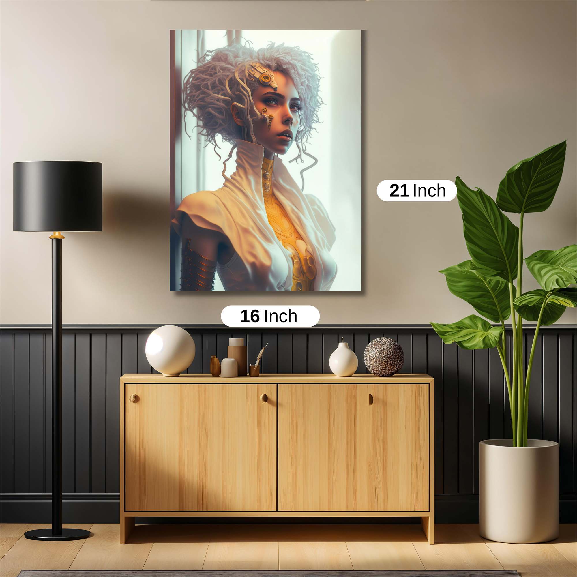 Cyber Enigma Safe Wall Magnetic / M