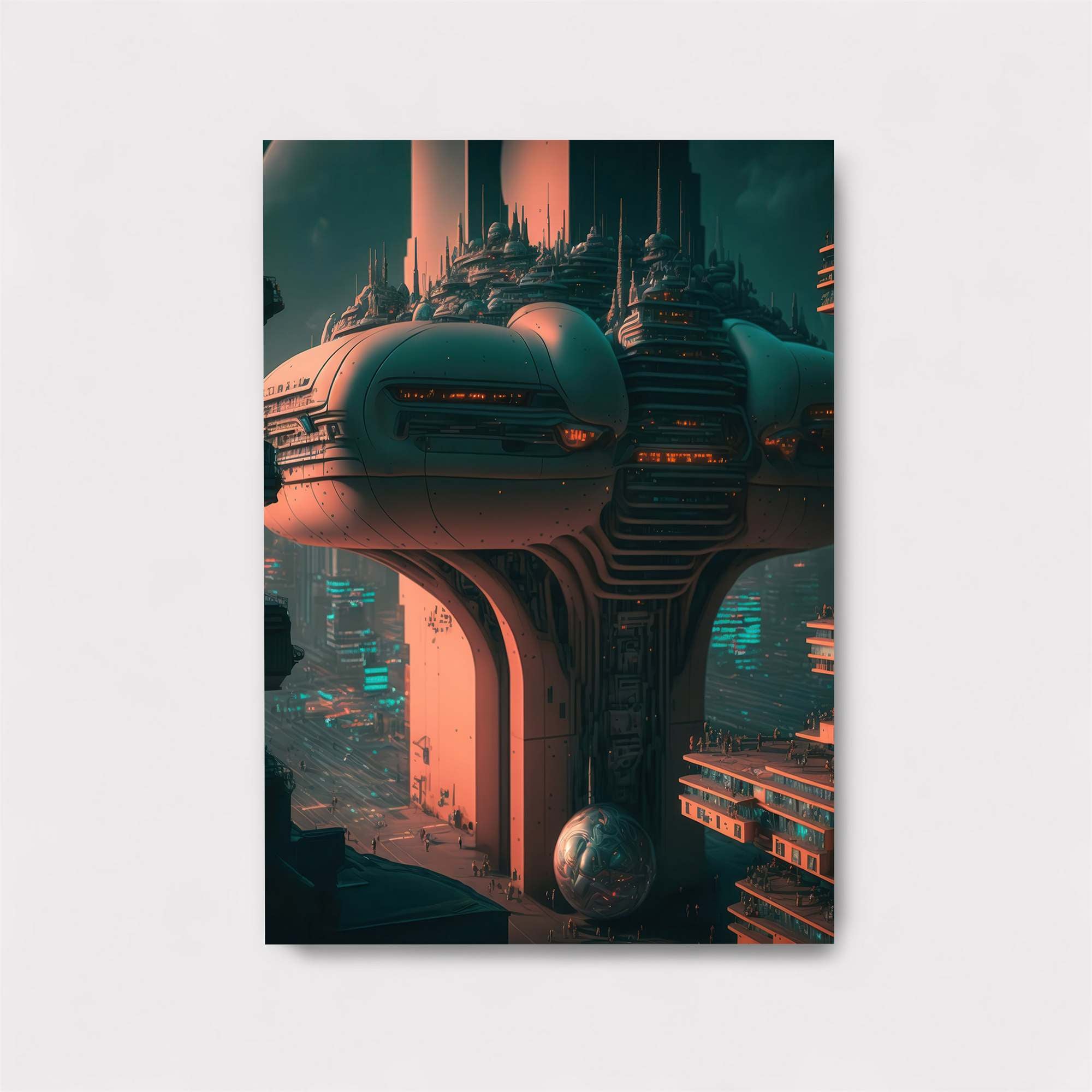 Neon Monolith Safe Wall Magnetic / M