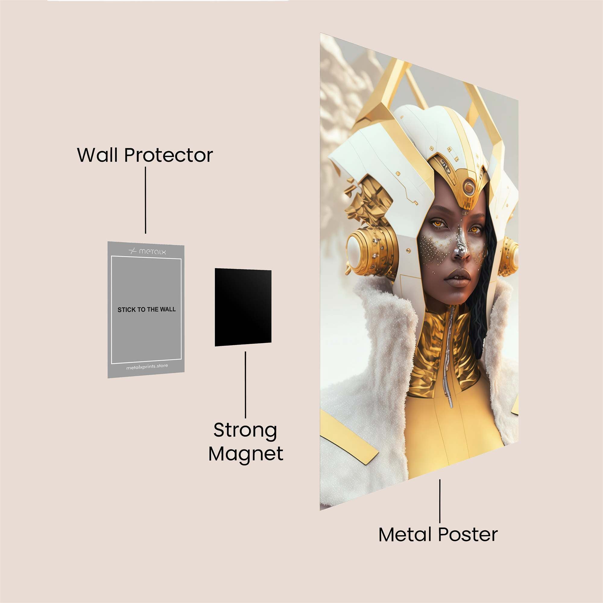 Empress Regal Safe Wall Magnetic / M