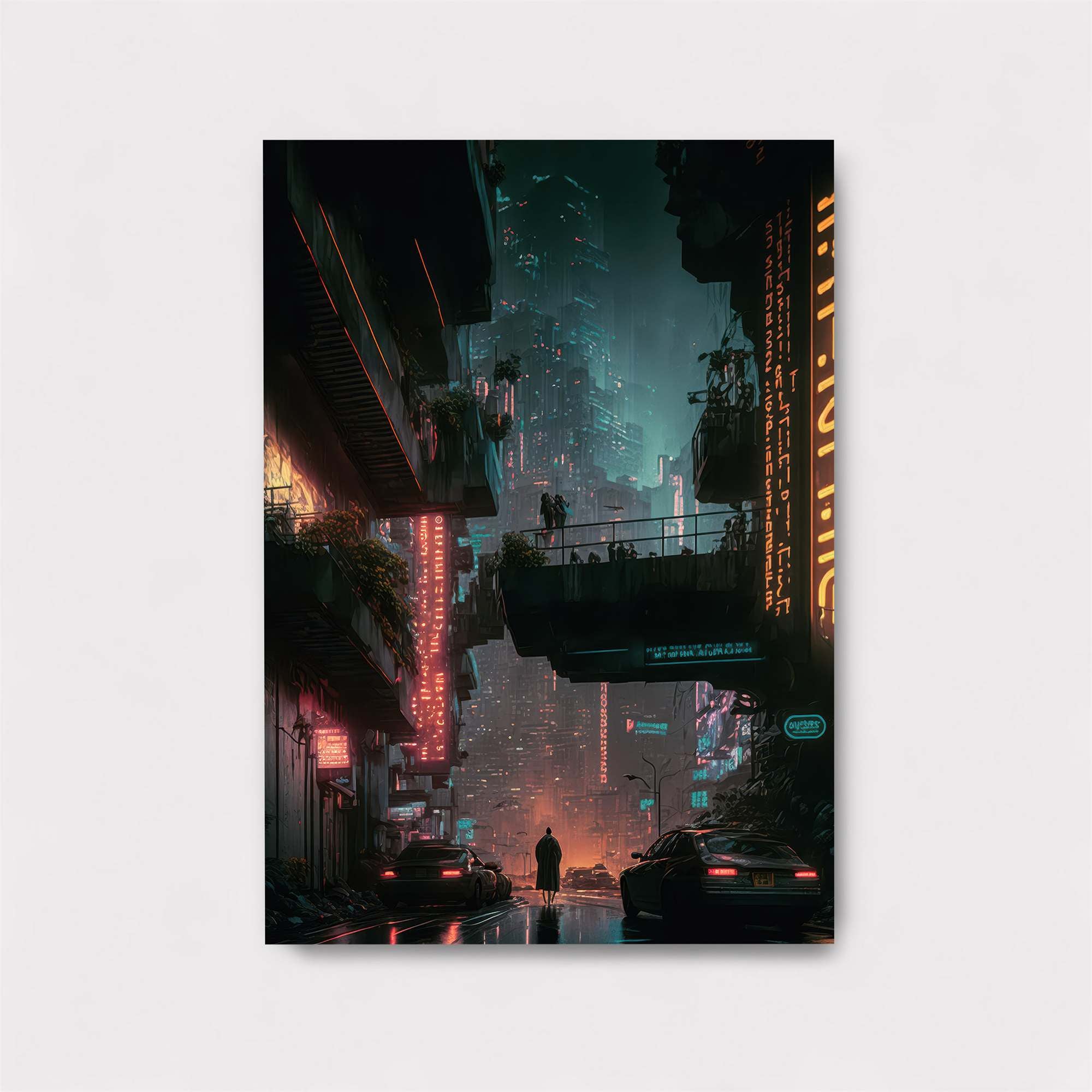 Neon Solitude Safe Wall Magnetic / M