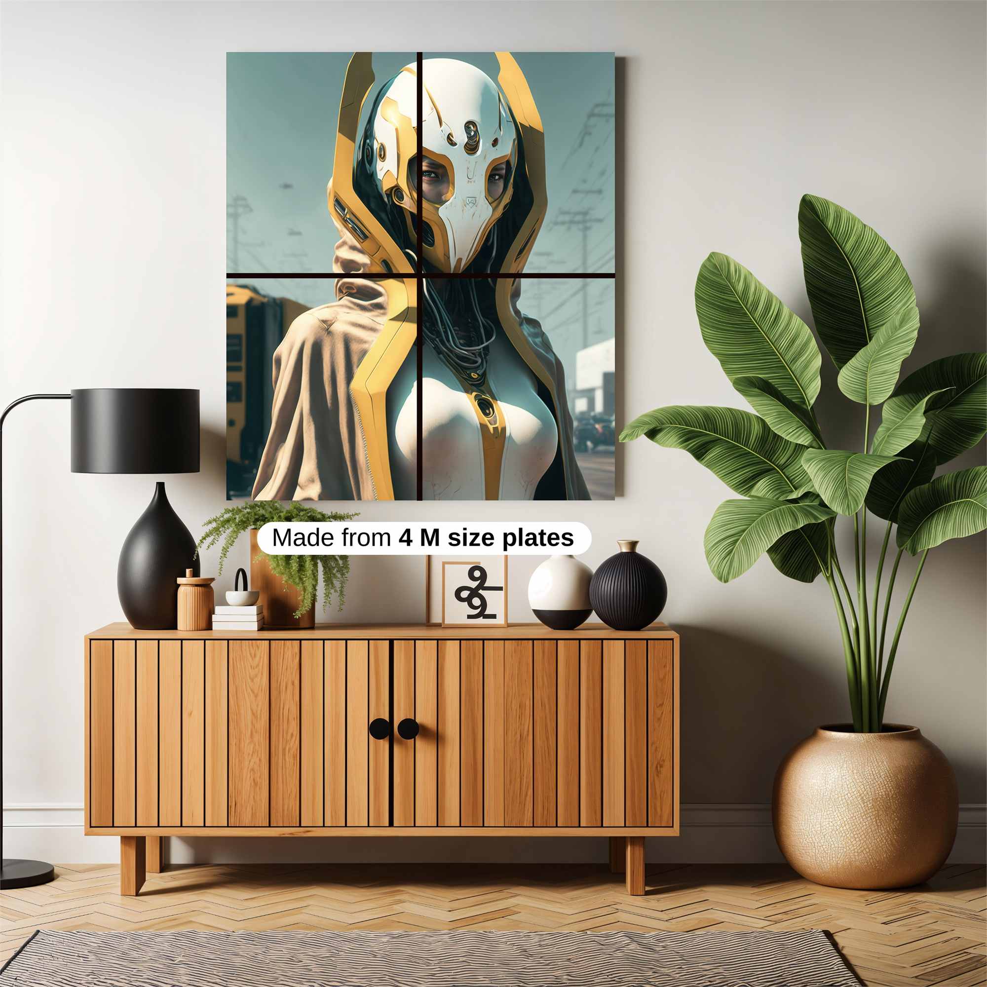 Cyber Enigma Safe Wall Magnetic / M