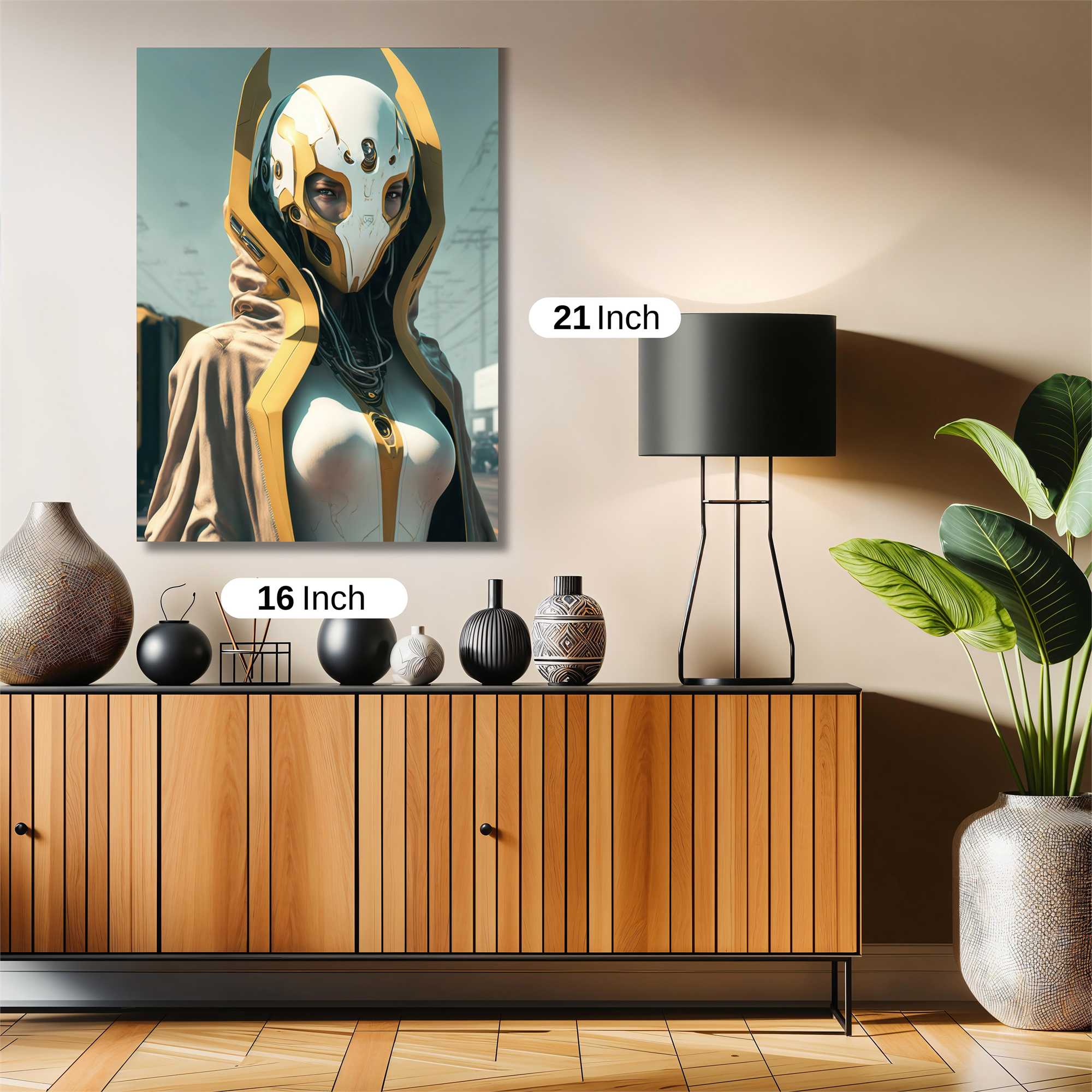 Cyber Enigma Safe Wall Magnetic / M