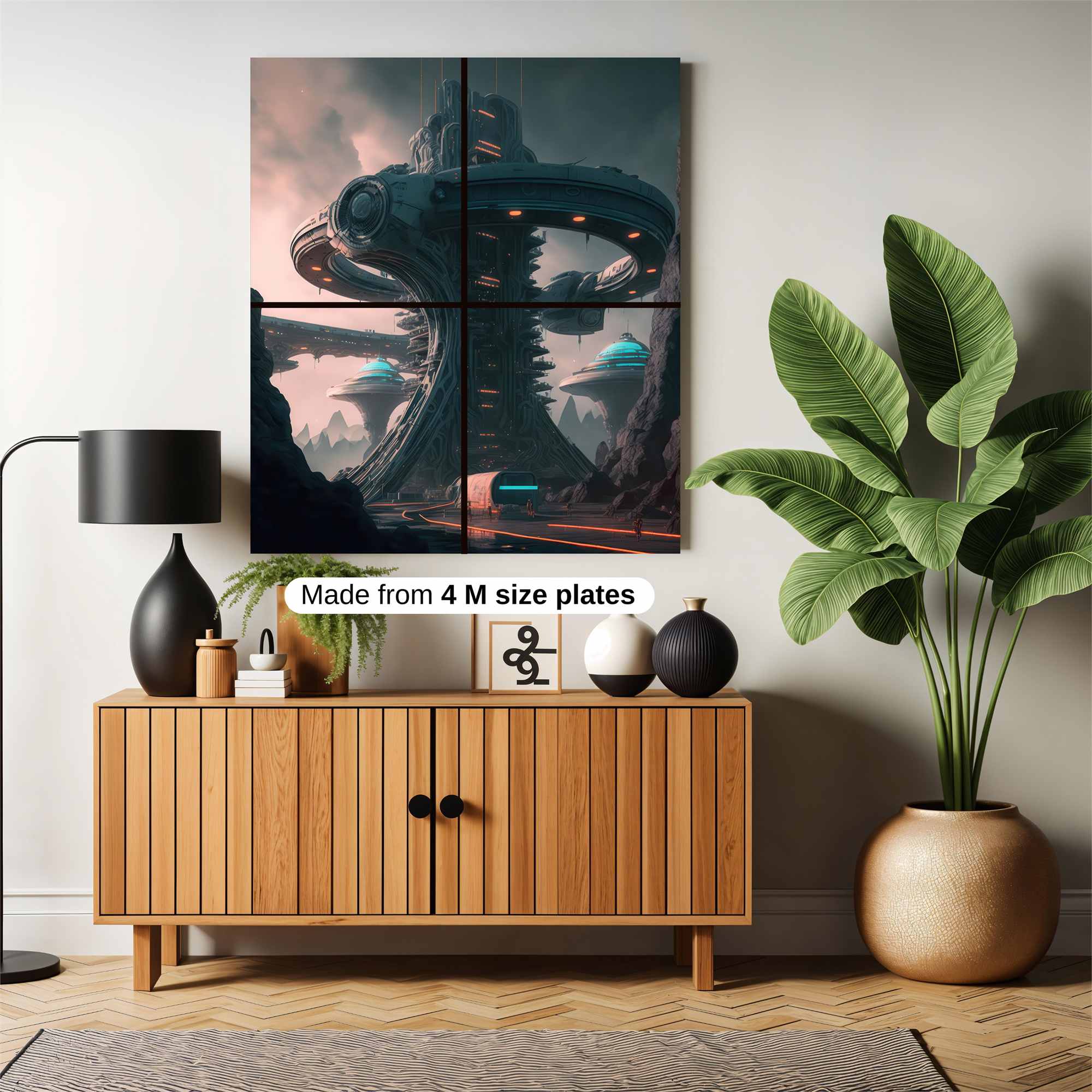 Alien Enigma Safe Wall Magnetic / M