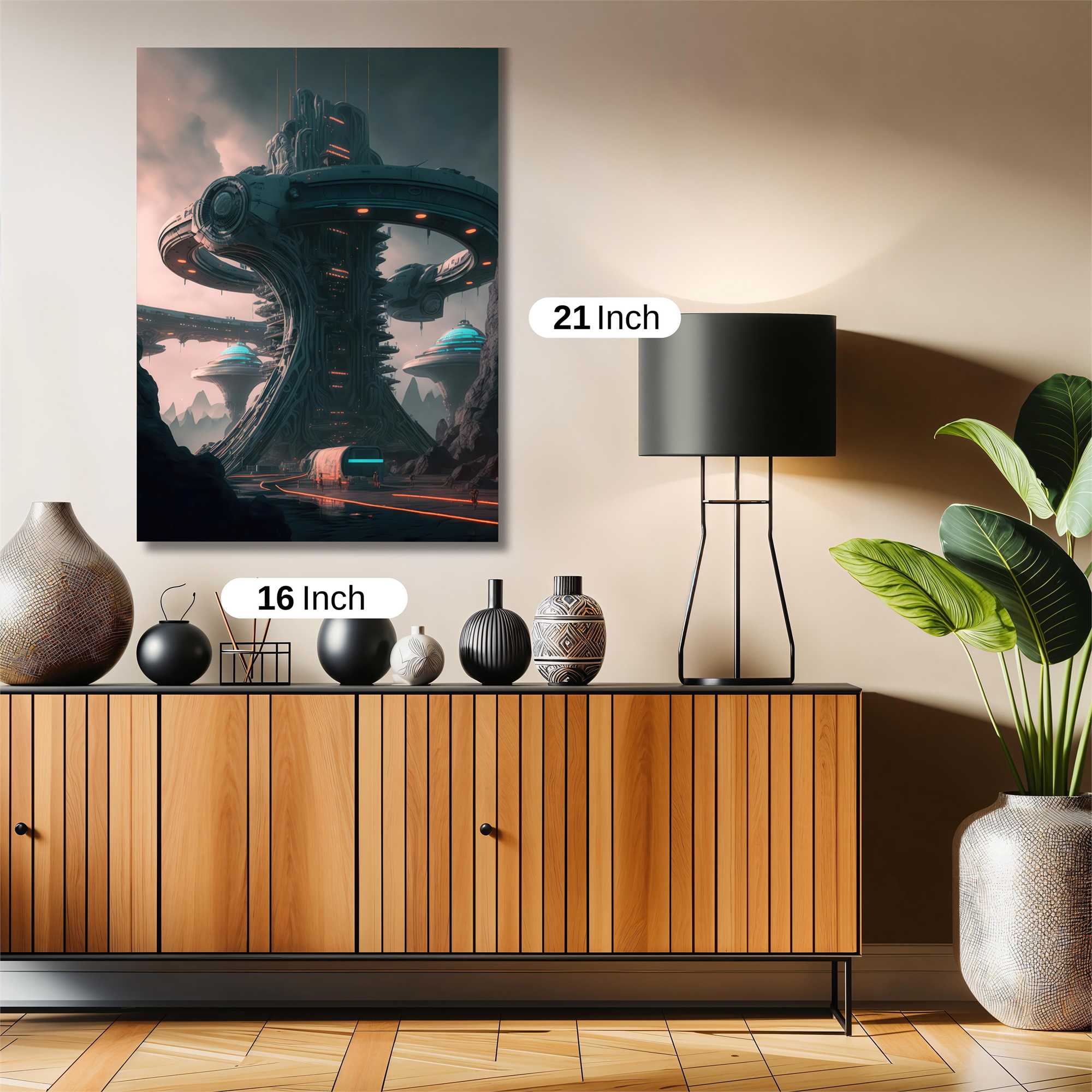 Alien Enigma Safe Wall Magnetic / M