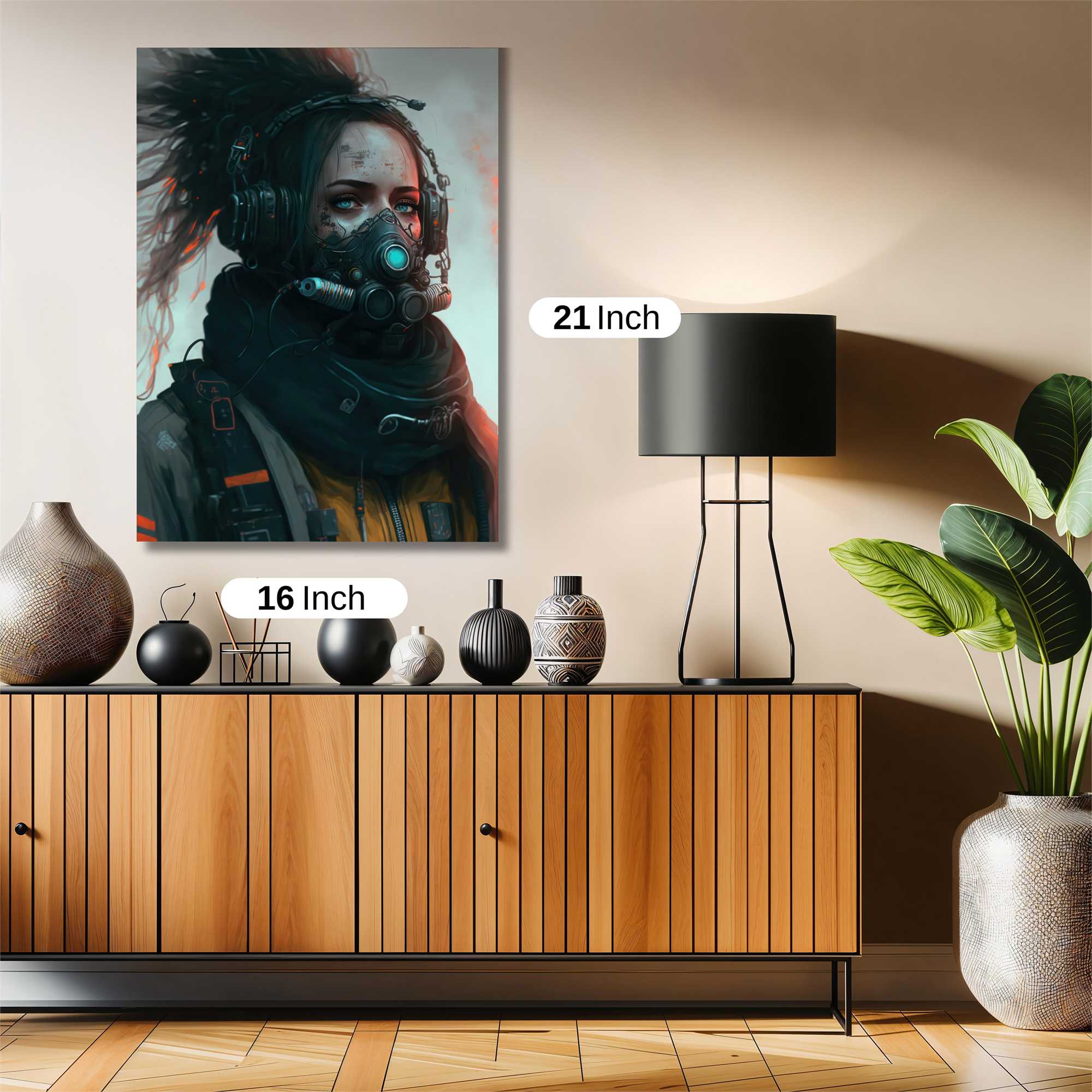 Cyberpunk Resilient Safe Wall Magnetic / M