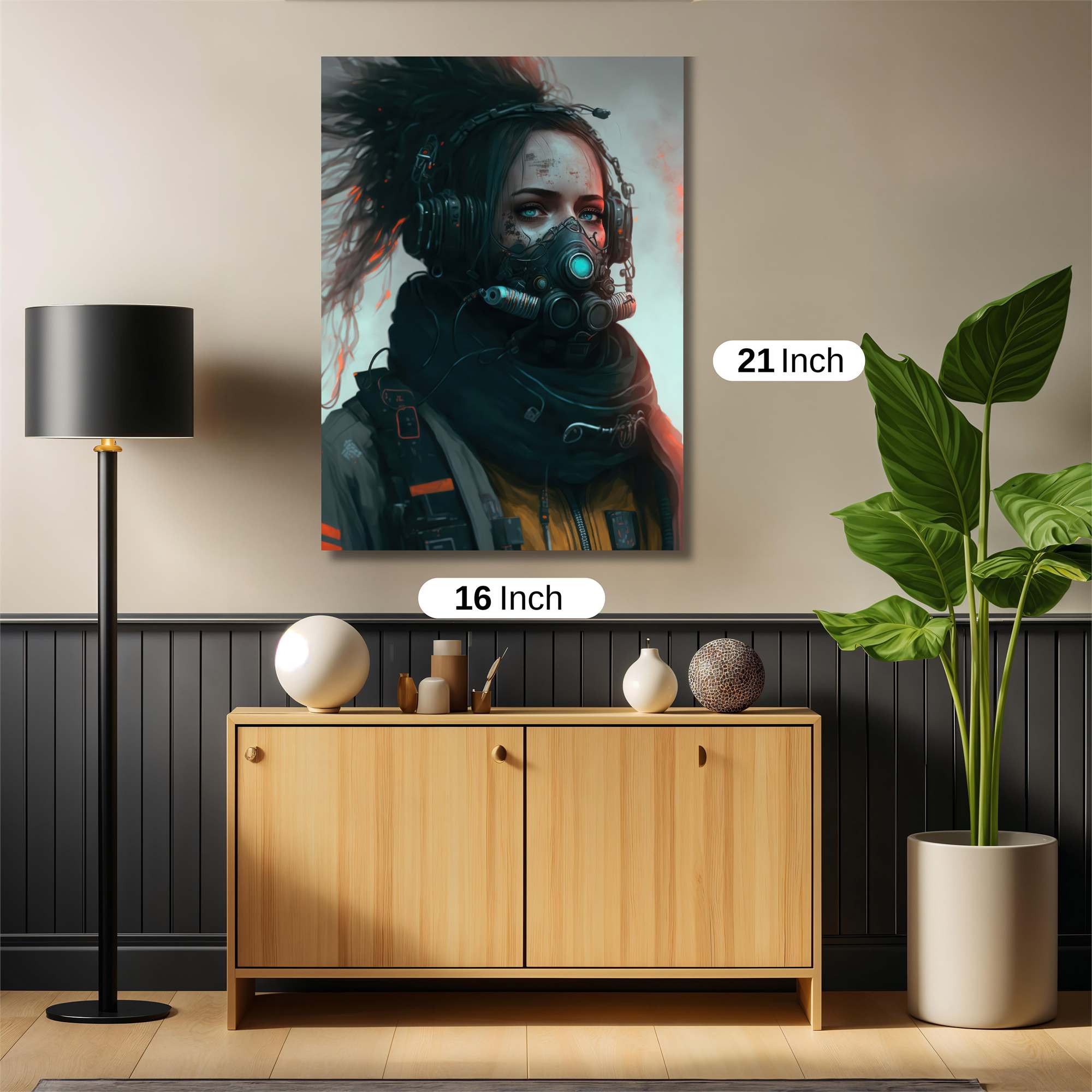 Cyberpunk Resilient Safe Wall Magnetic / M