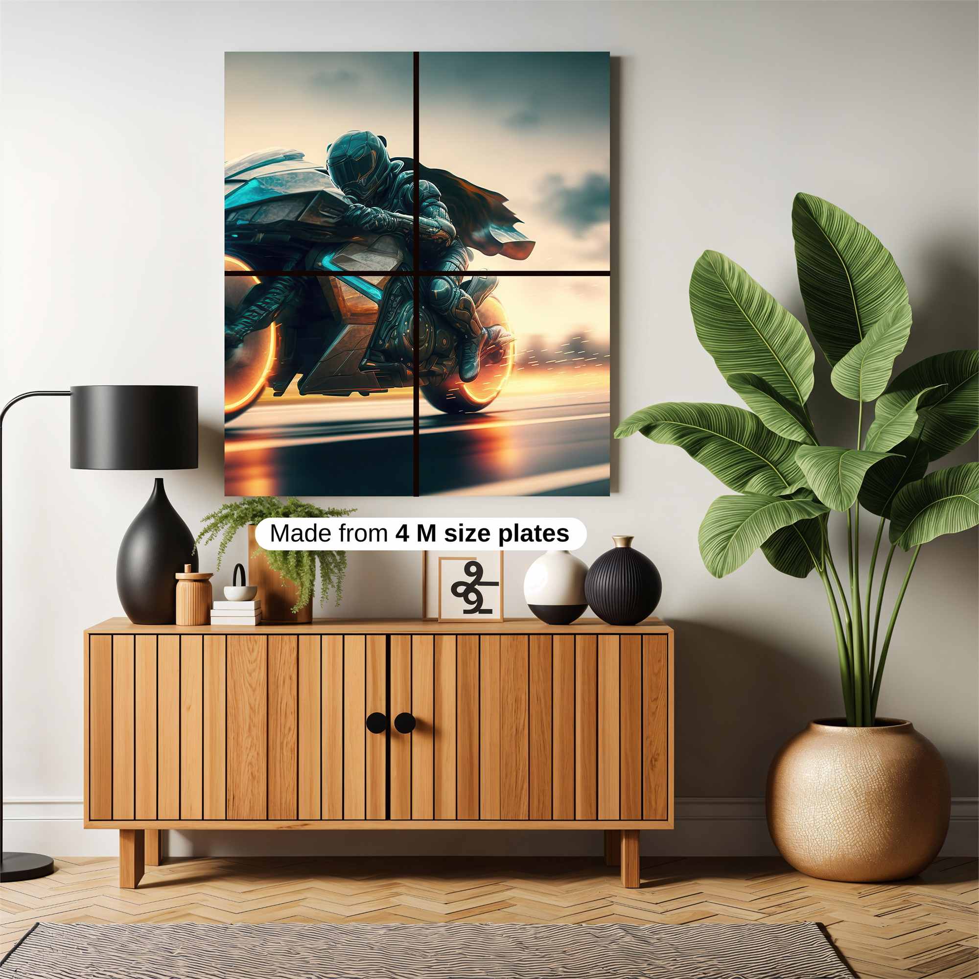 Cyberpunk Enigma Safe Wall Magnetic / M