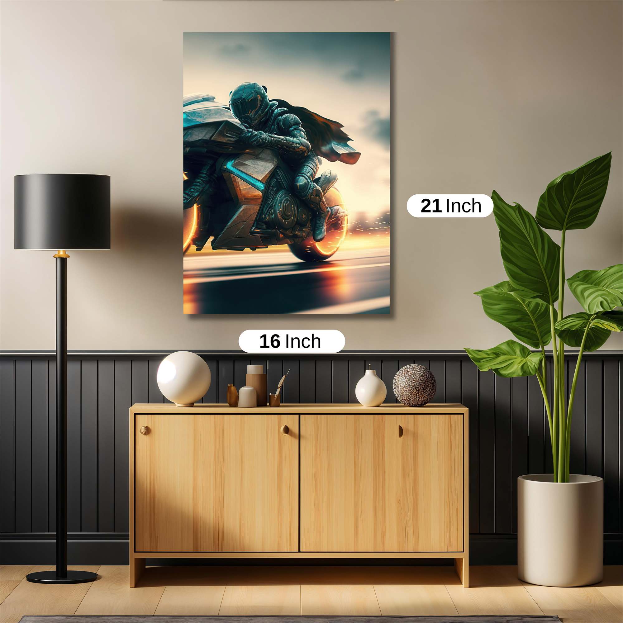 Cyberpunk Enigma Safe Wall Magnetic / M