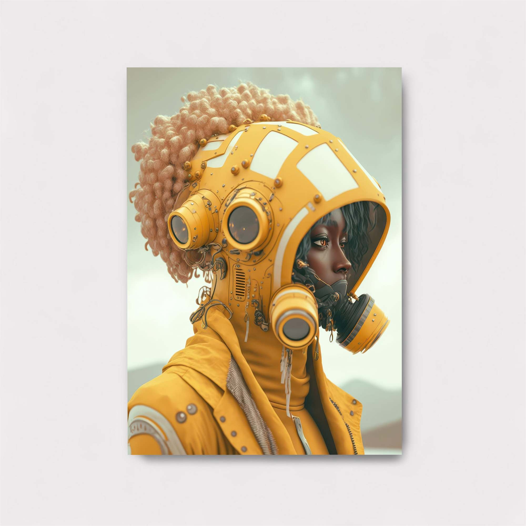 Afrofuturist Dream Safe Wall Magnetic / M
