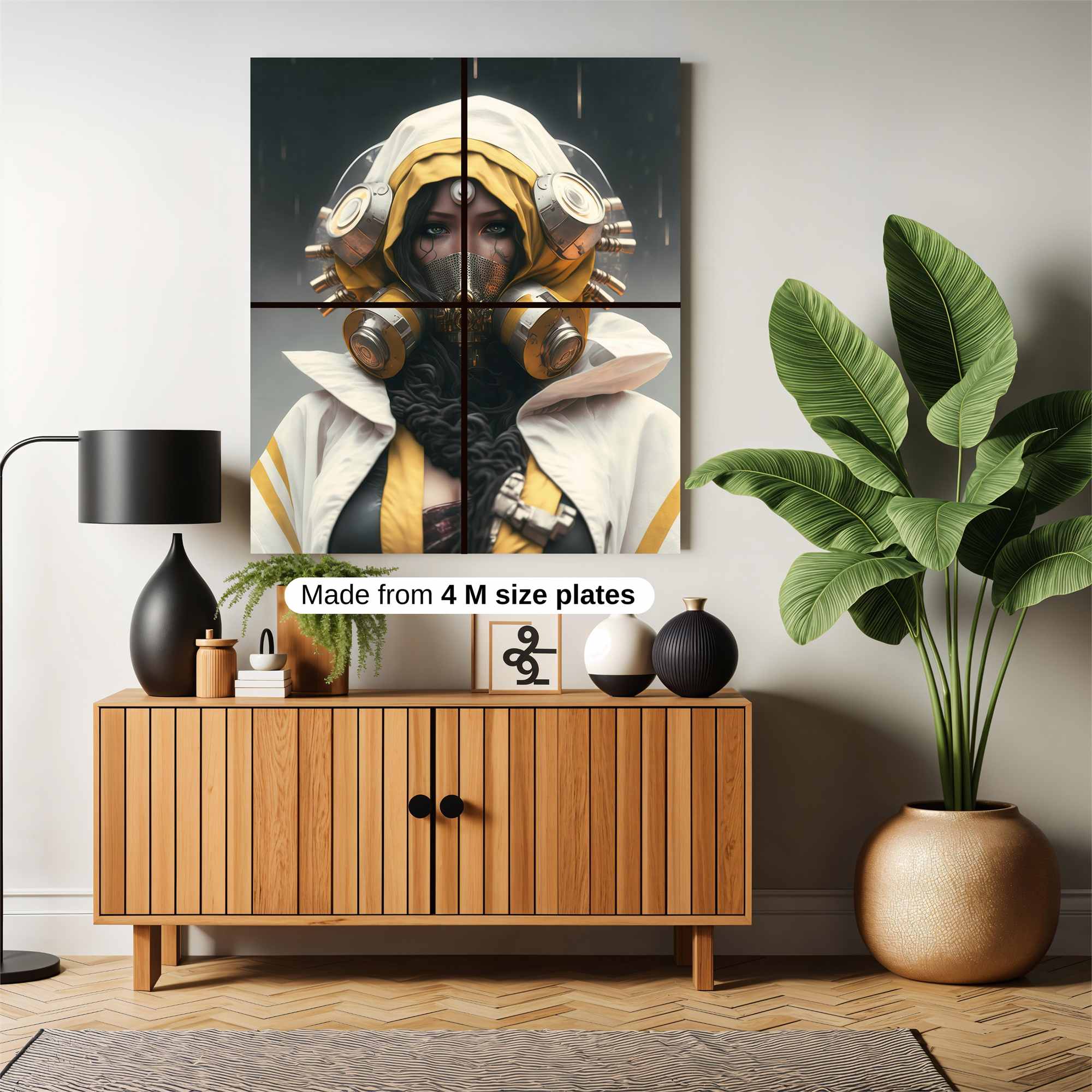 Masked Mystique Safe Wall Magnetic / M