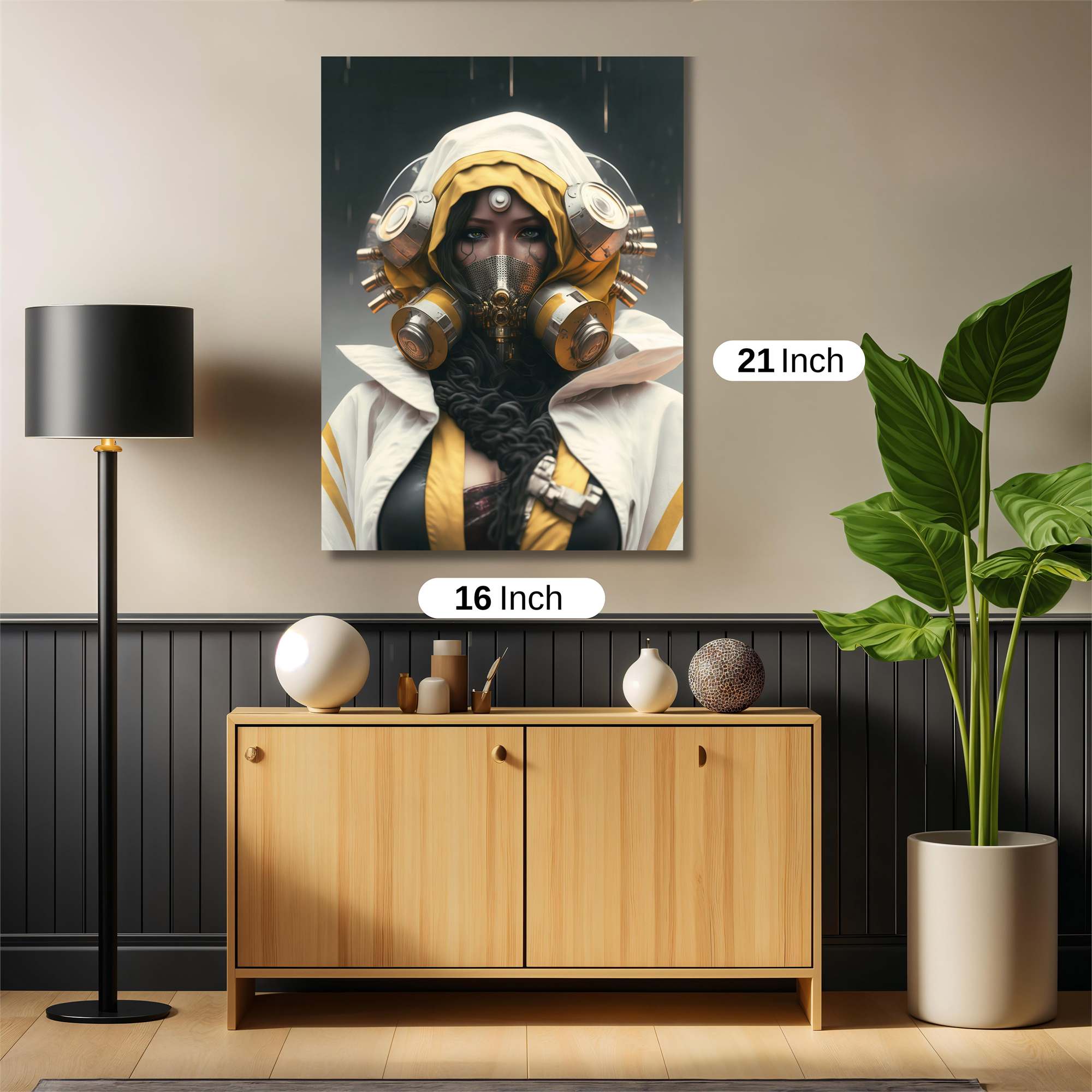 Masked Mystique Safe Wall Magnetic / M