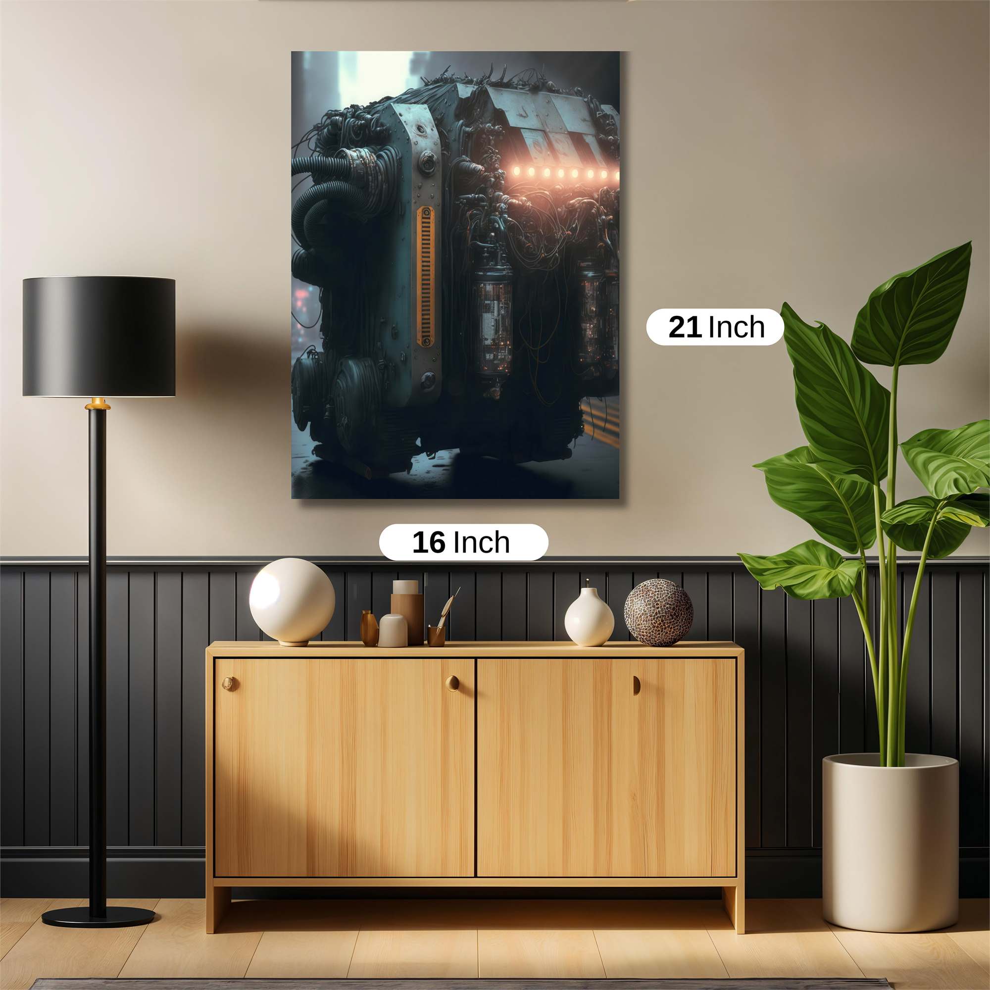 Cyber Relic Safe Wall Magnetic / M