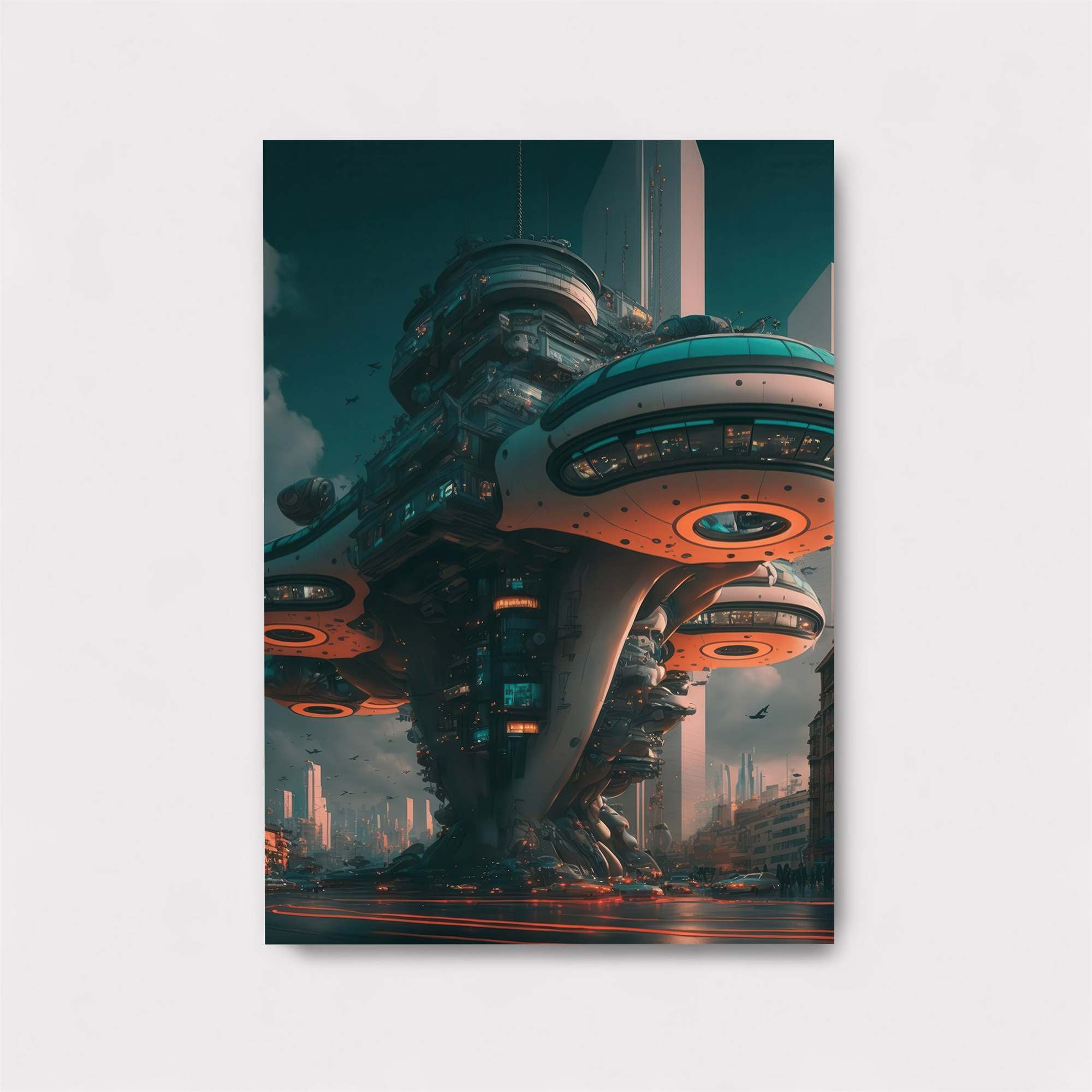 Futuristic Marvel Safe Wall Magnetic / M