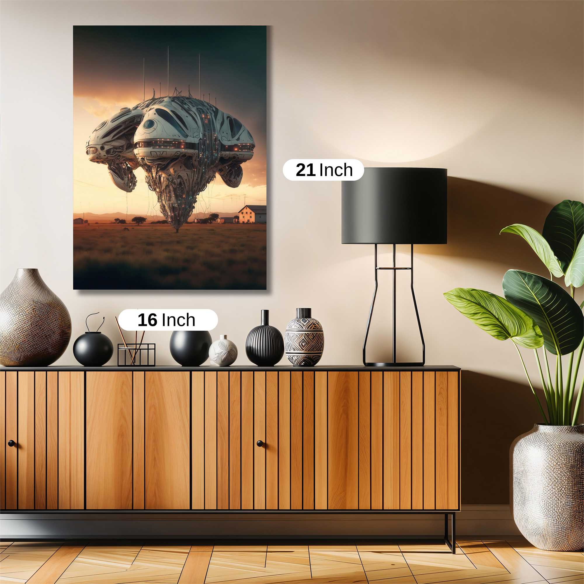 Alien Enigma Safe Wall Magnetic / M