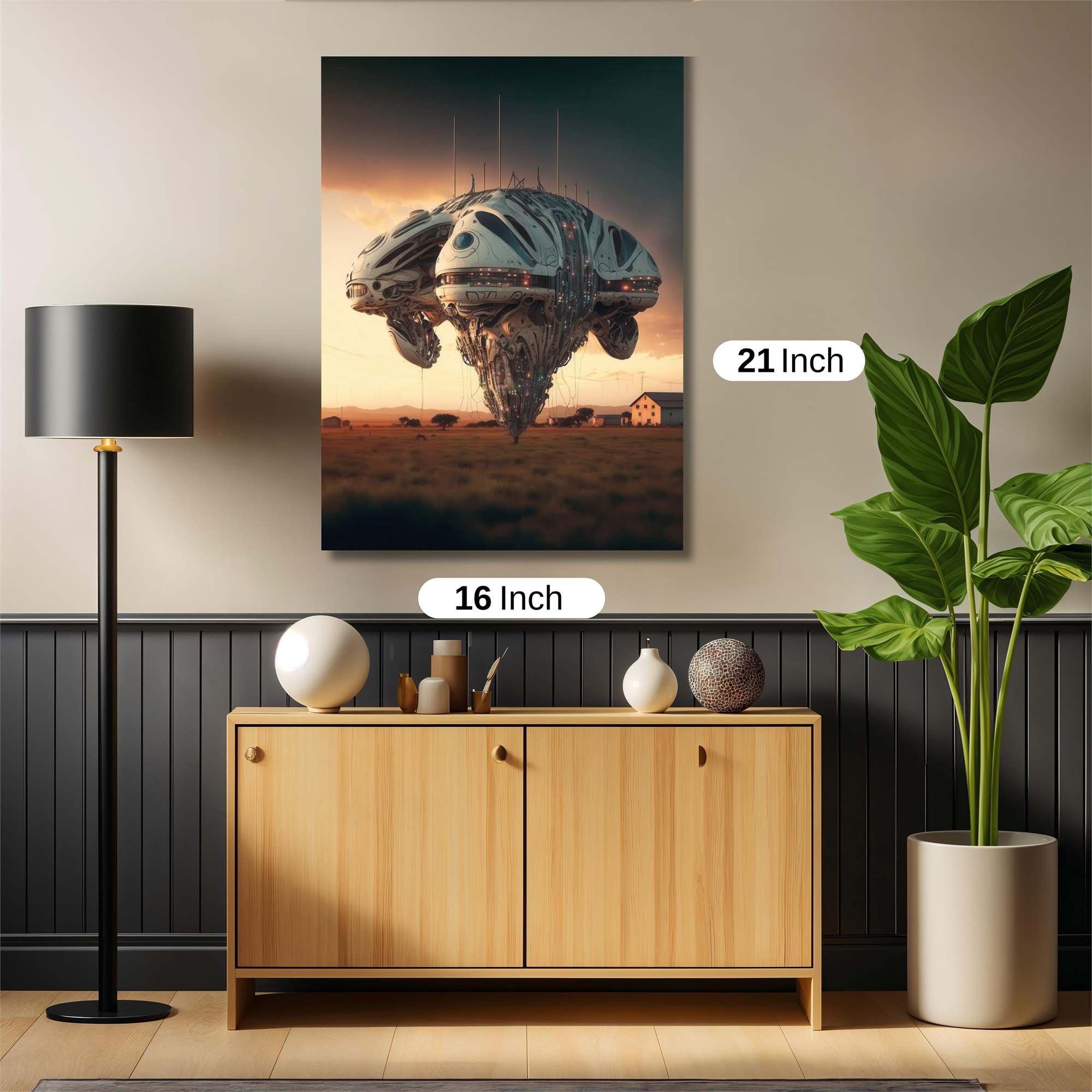 Alien Enigma Safe Wall Magnetic / M