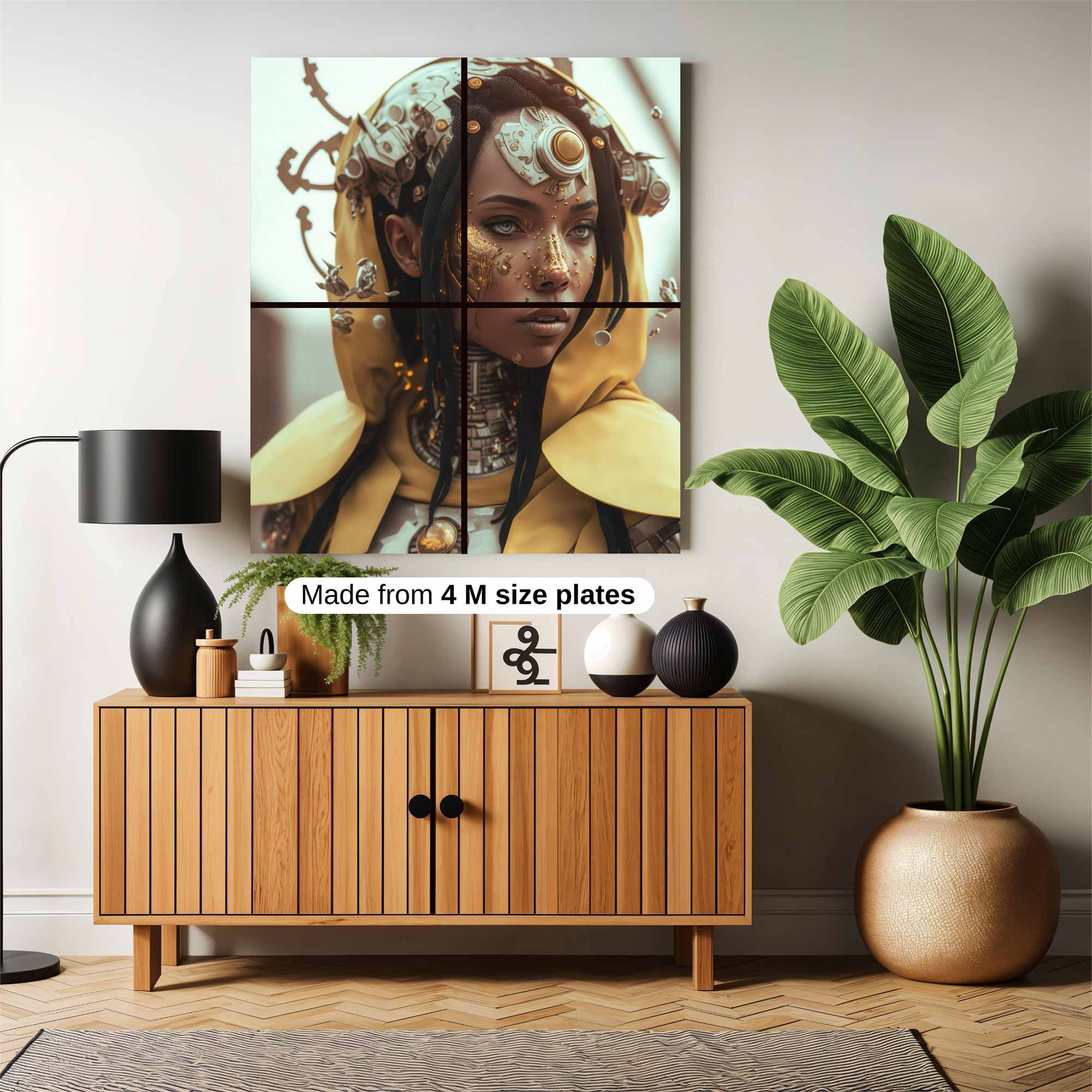 Cyber Queen Safe Wall Magnetic / M