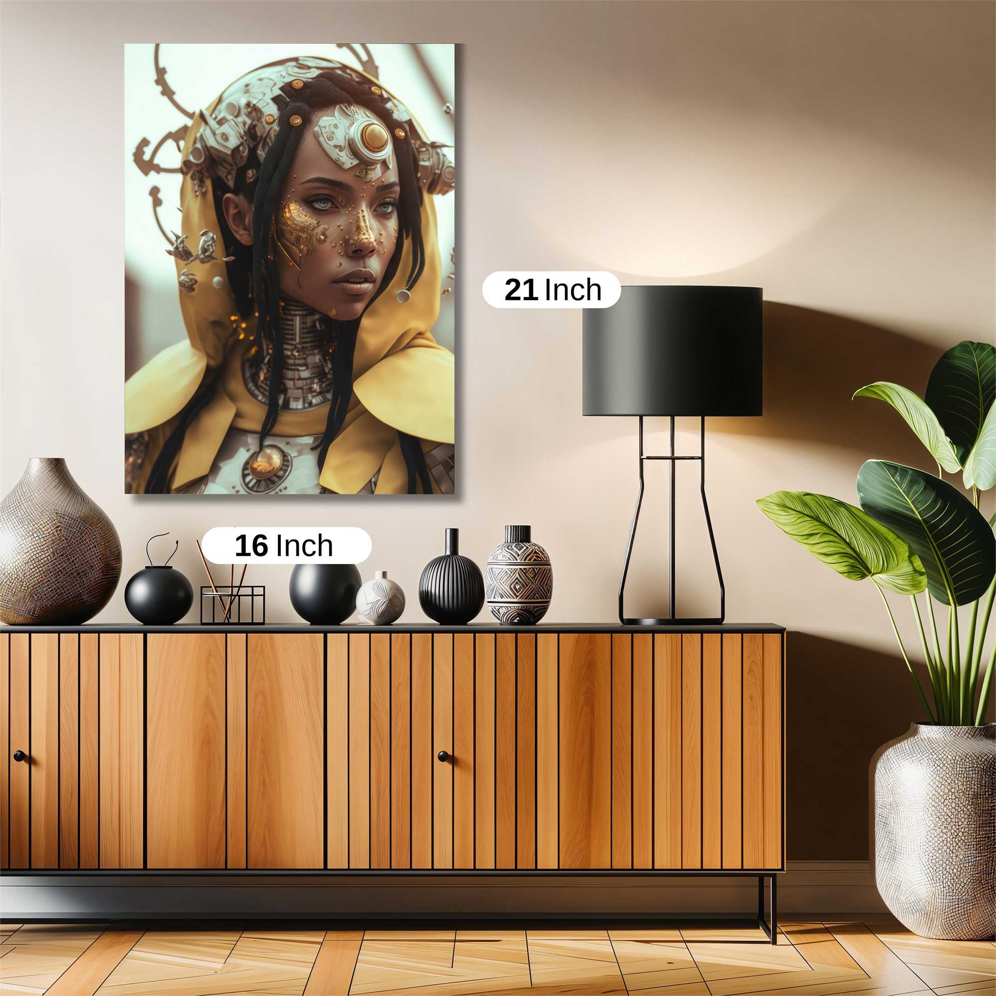 Cyber Queen Safe Wall Magnetic / M