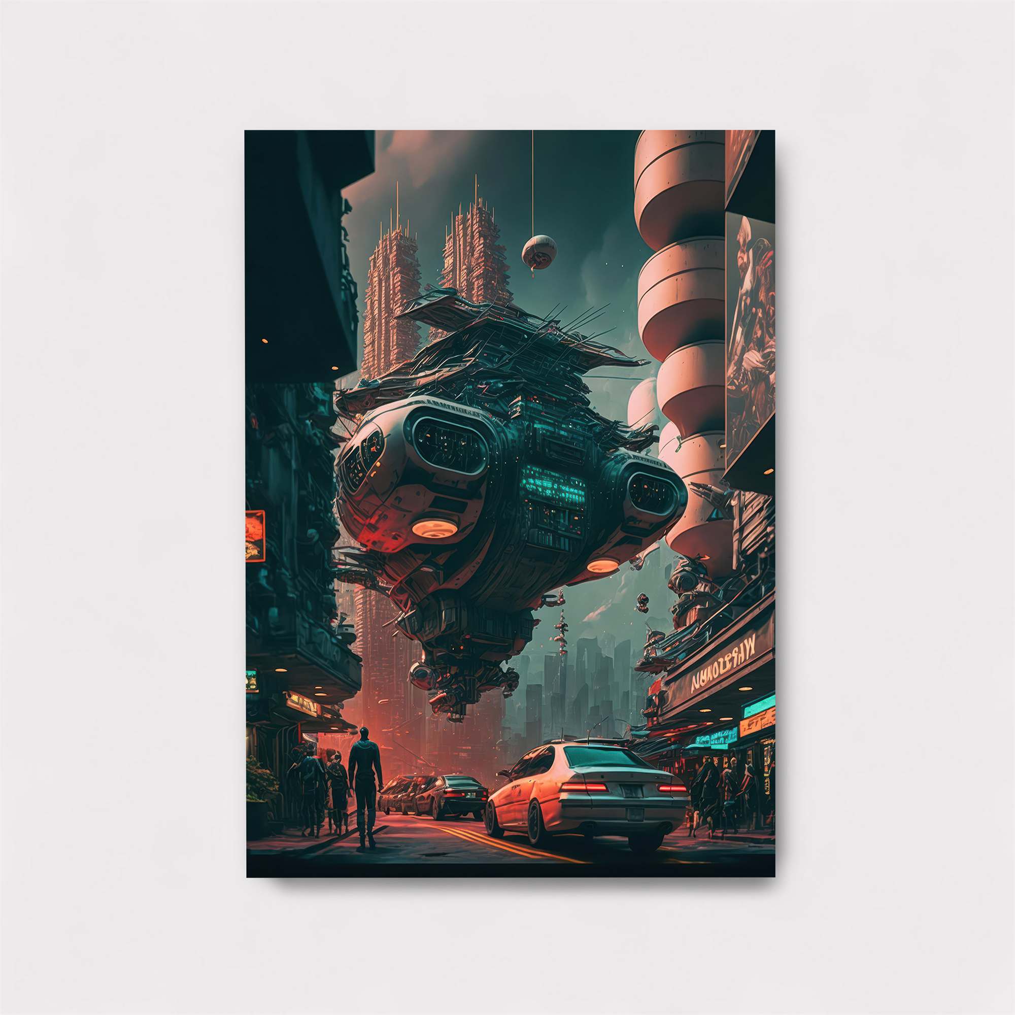 Cyberpunk Serenity Safe Wall Magnetic / M