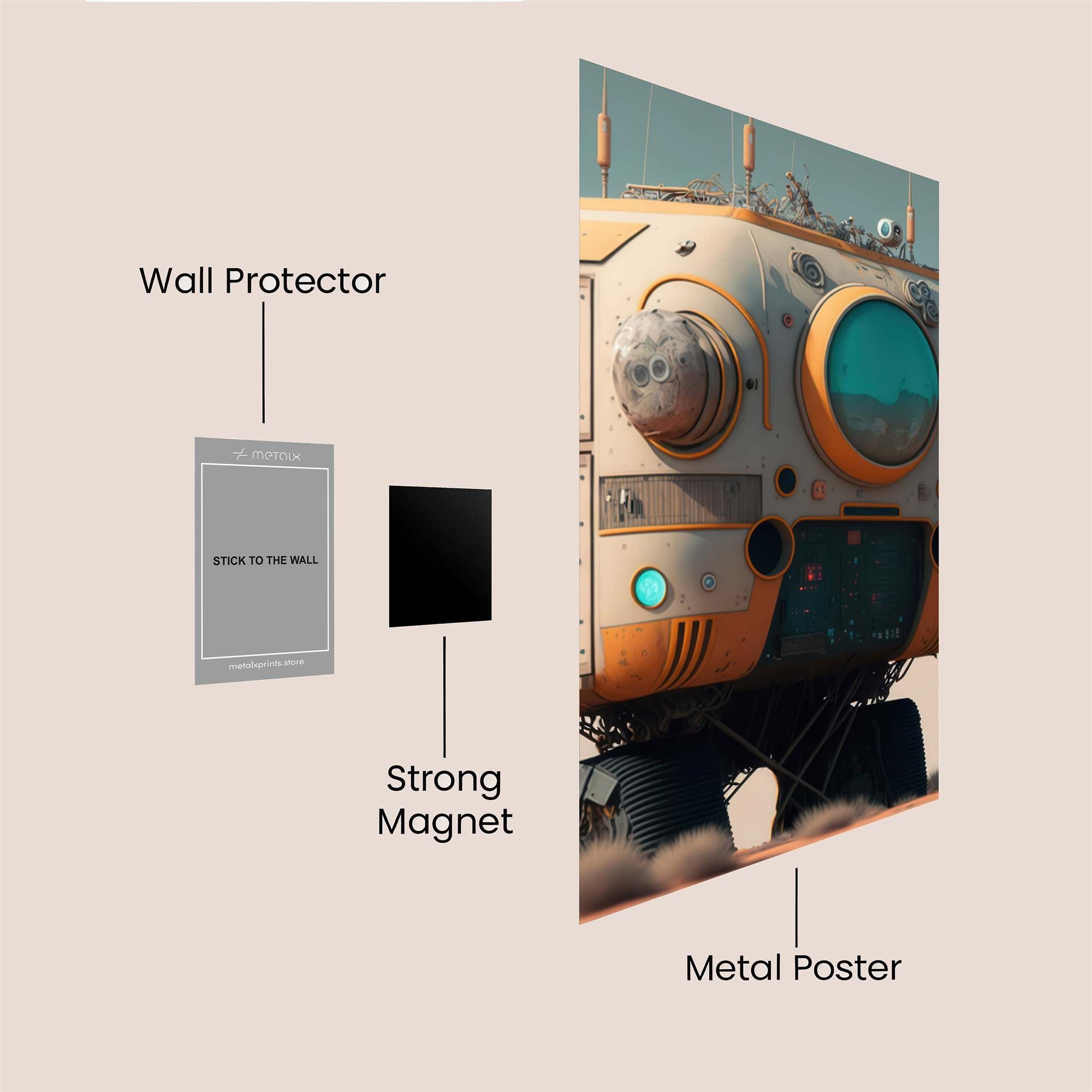 Rover Serenity Safe Wall Magnetic / M