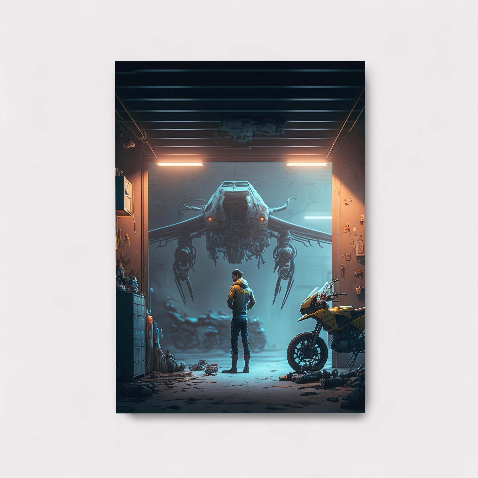 Drone Arrival Safe Wall Magnetic / M