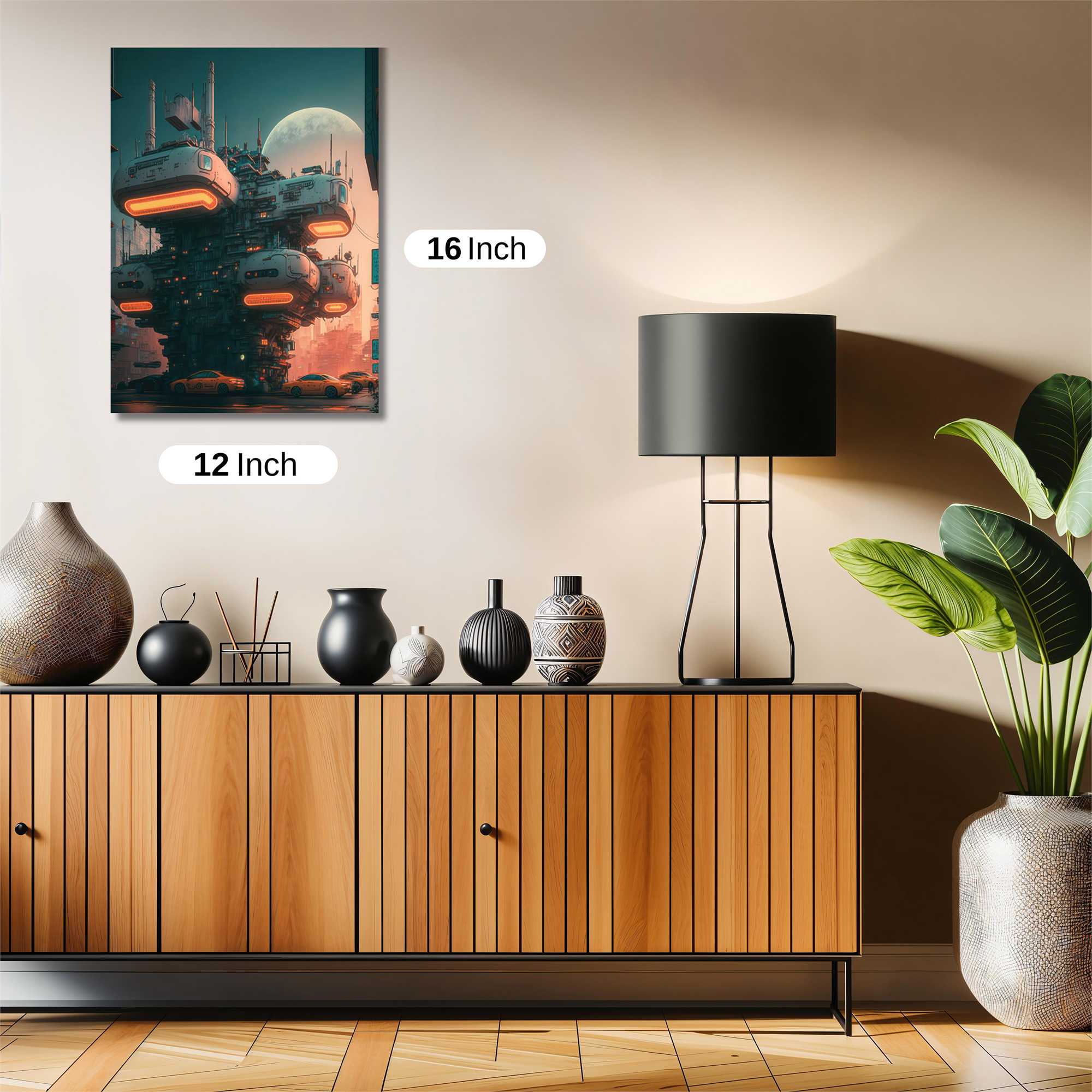 Cyberpunk Serenity Safe Wall Magnetic / M