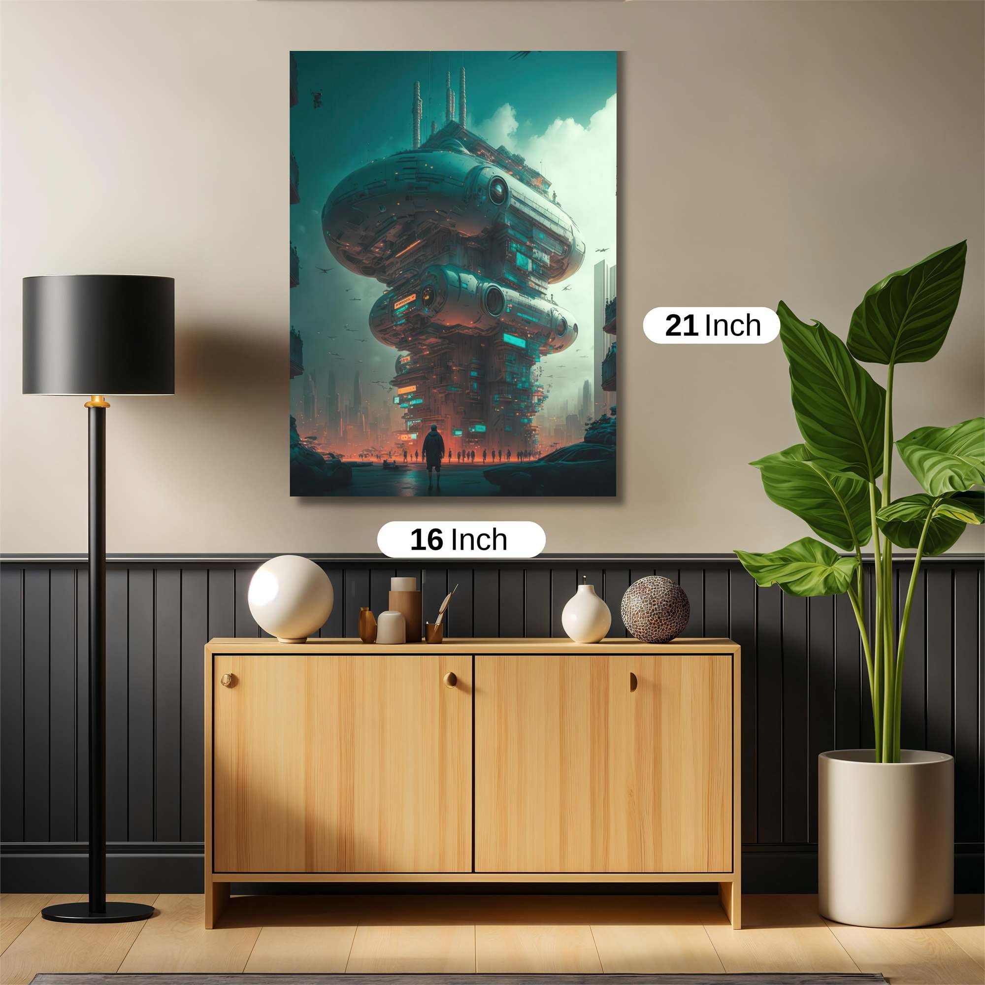 CyberTower Serenity Safe Wall Magnetic / M