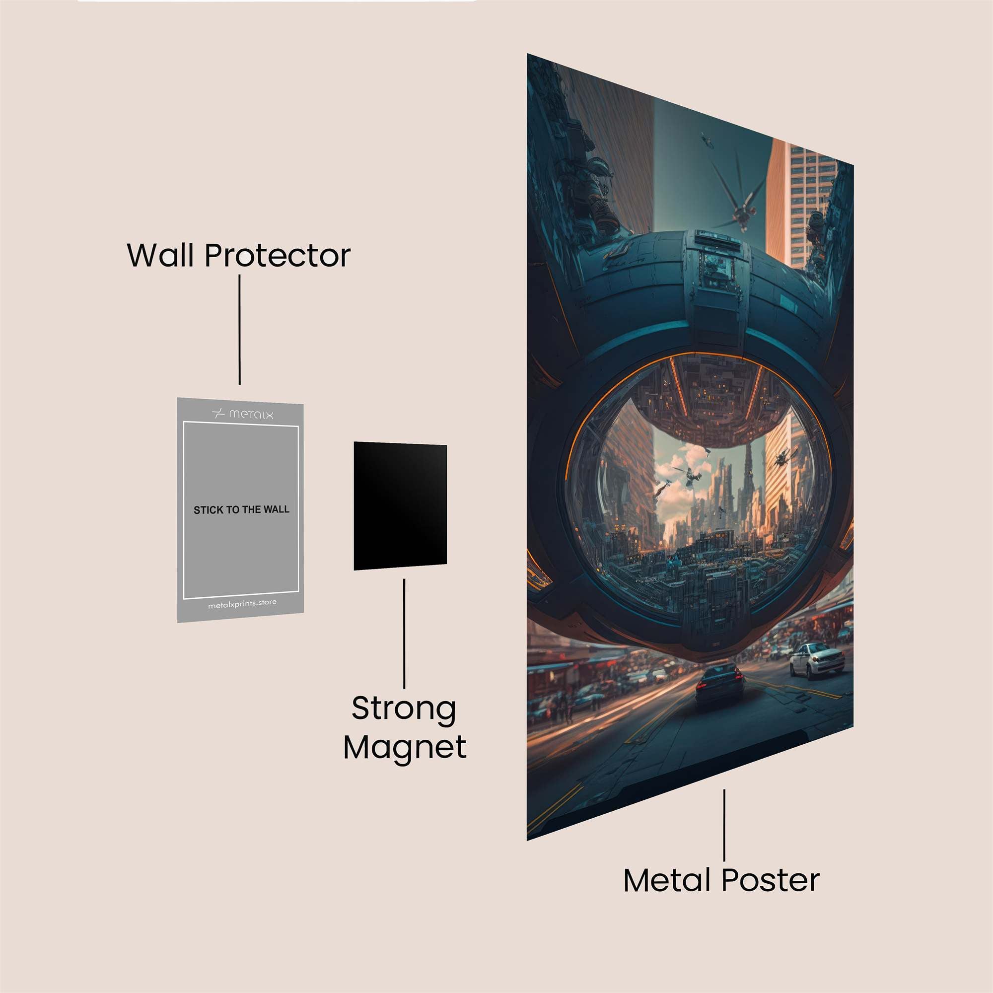 Portal Dreamscape Safe Wall Magnetic / M