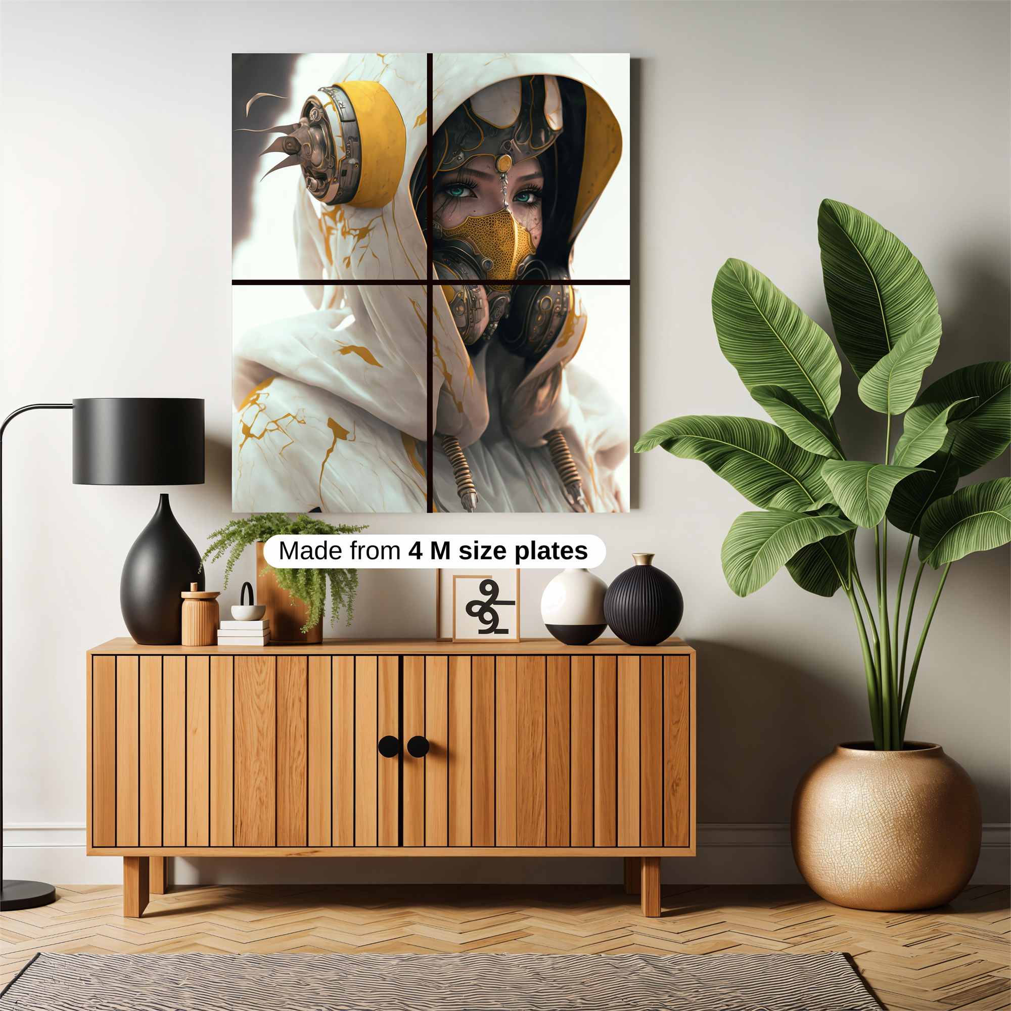 Cyber Enigma Safe Wall Magnetic / M