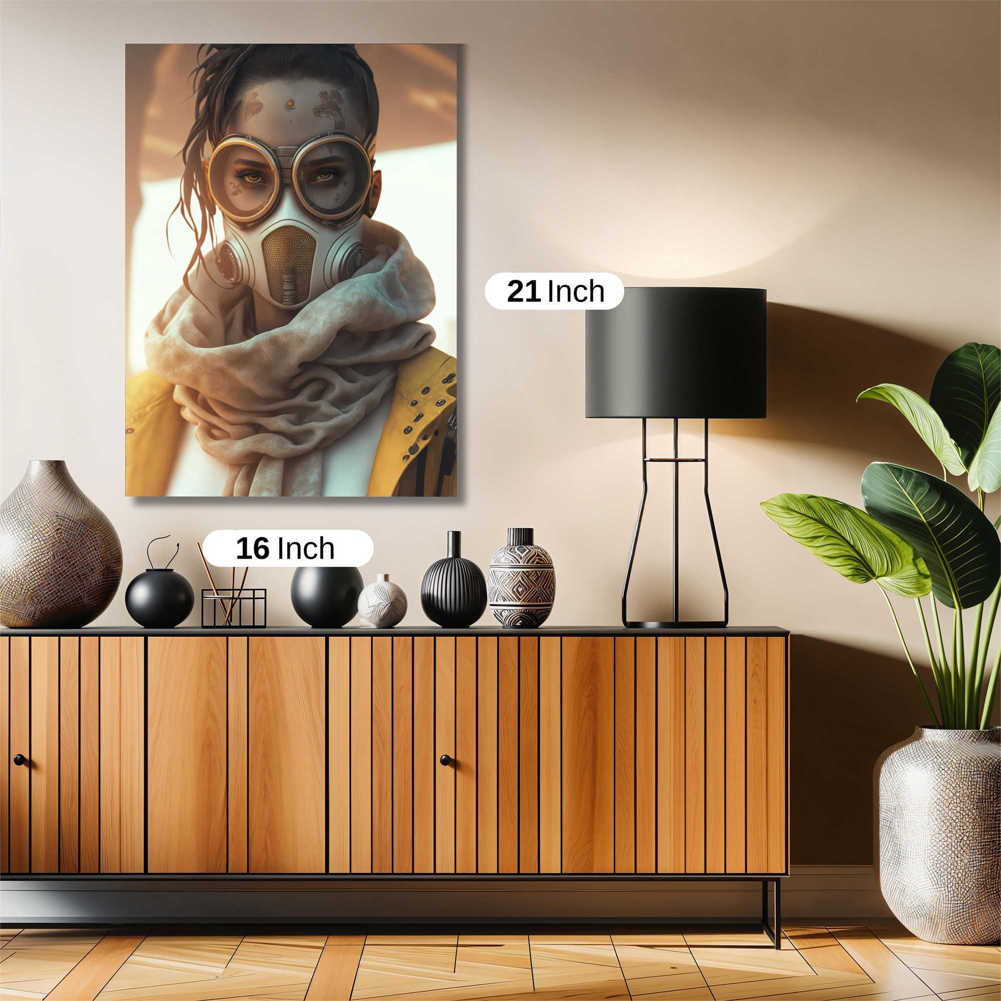 Apocalyptic Wanderer Safe Wall Magnetic / M