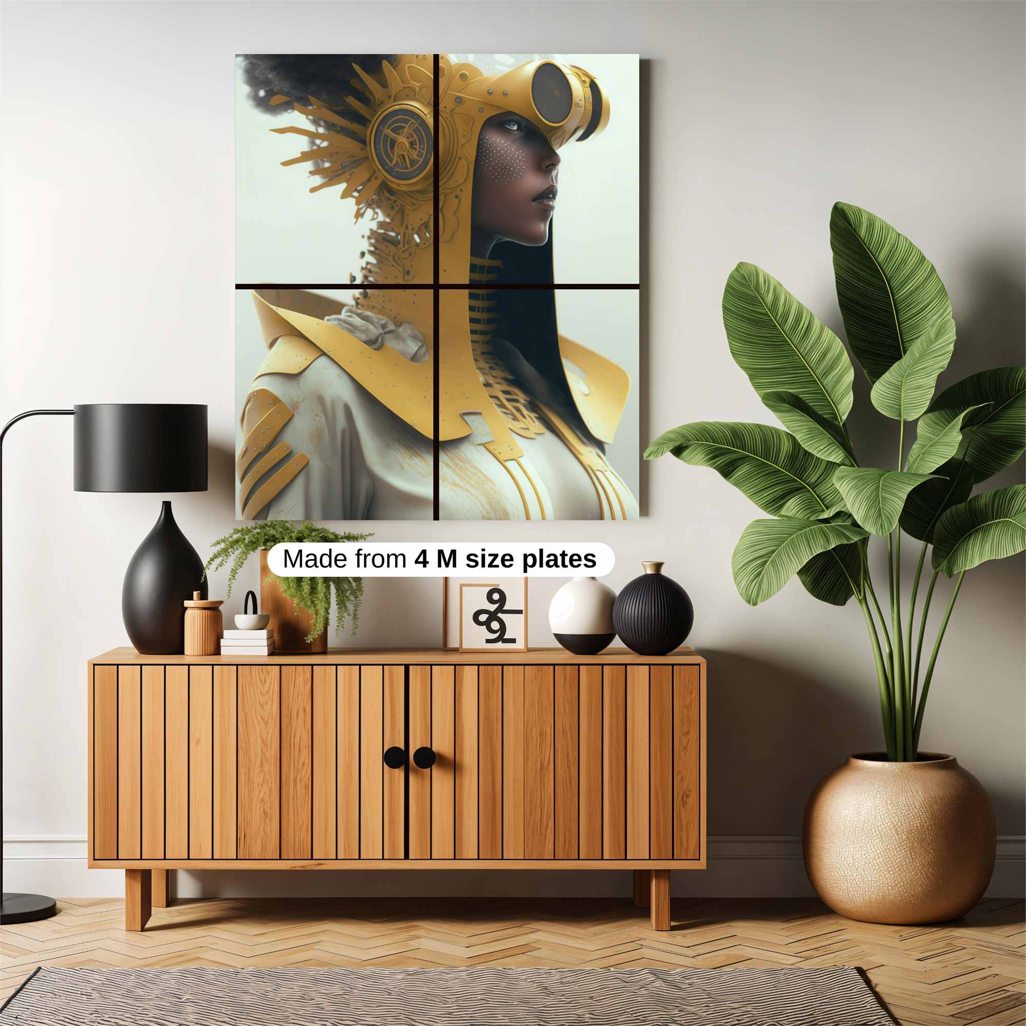 Pharaoh Futuristic Safe Wall Magnetic / M