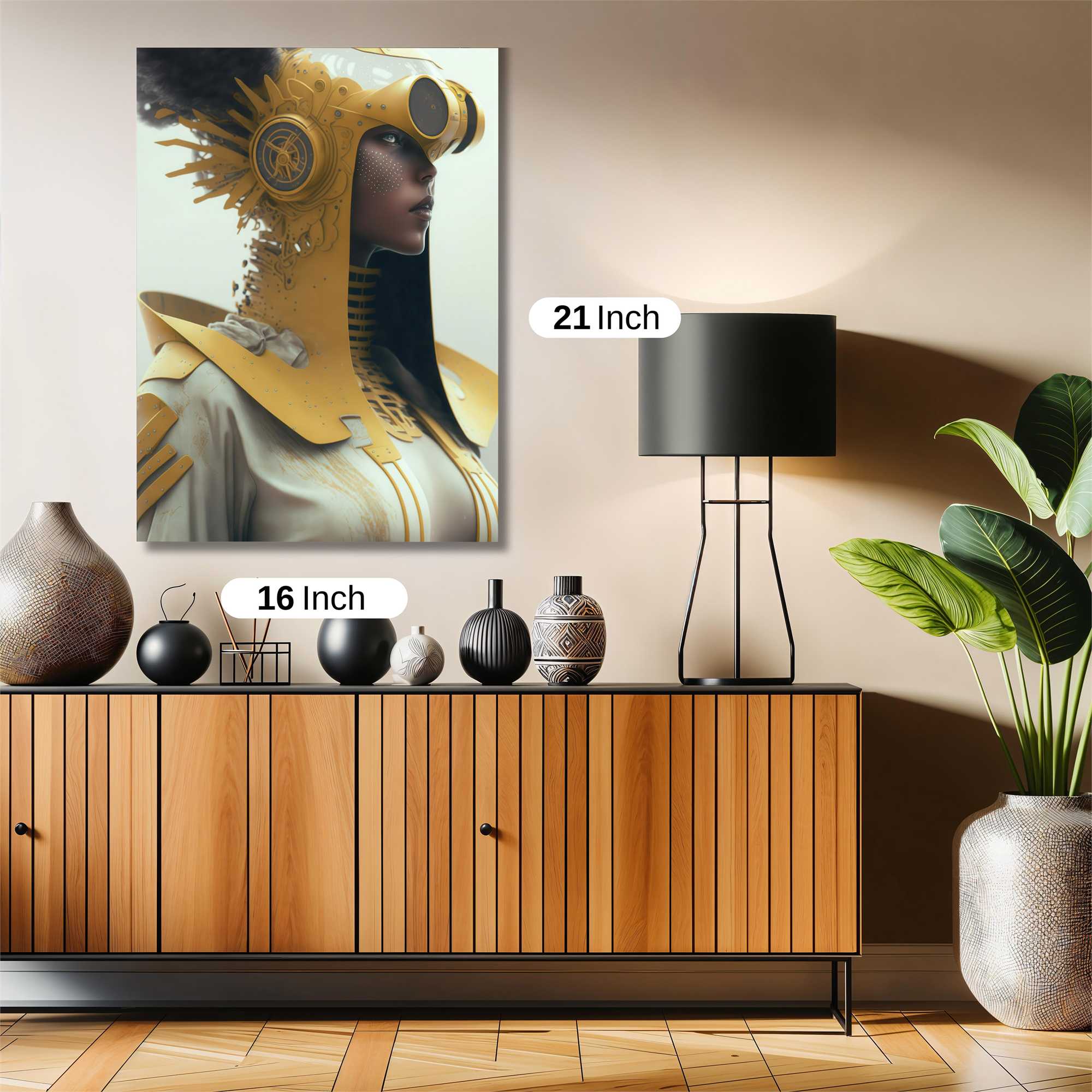 Pharaoh Futuristic Safe Wall Magnetic / M